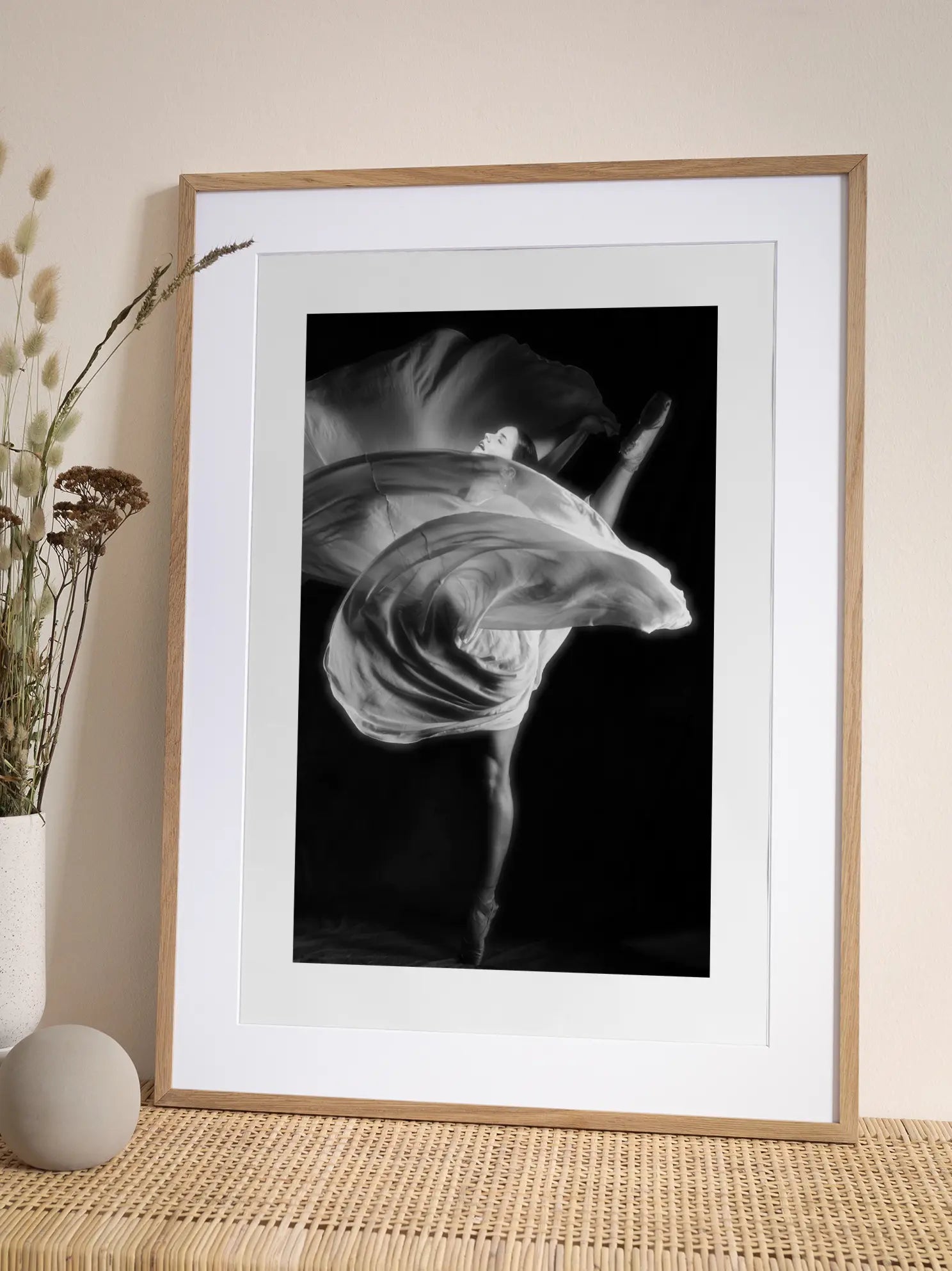 Her Gowing Face Poster