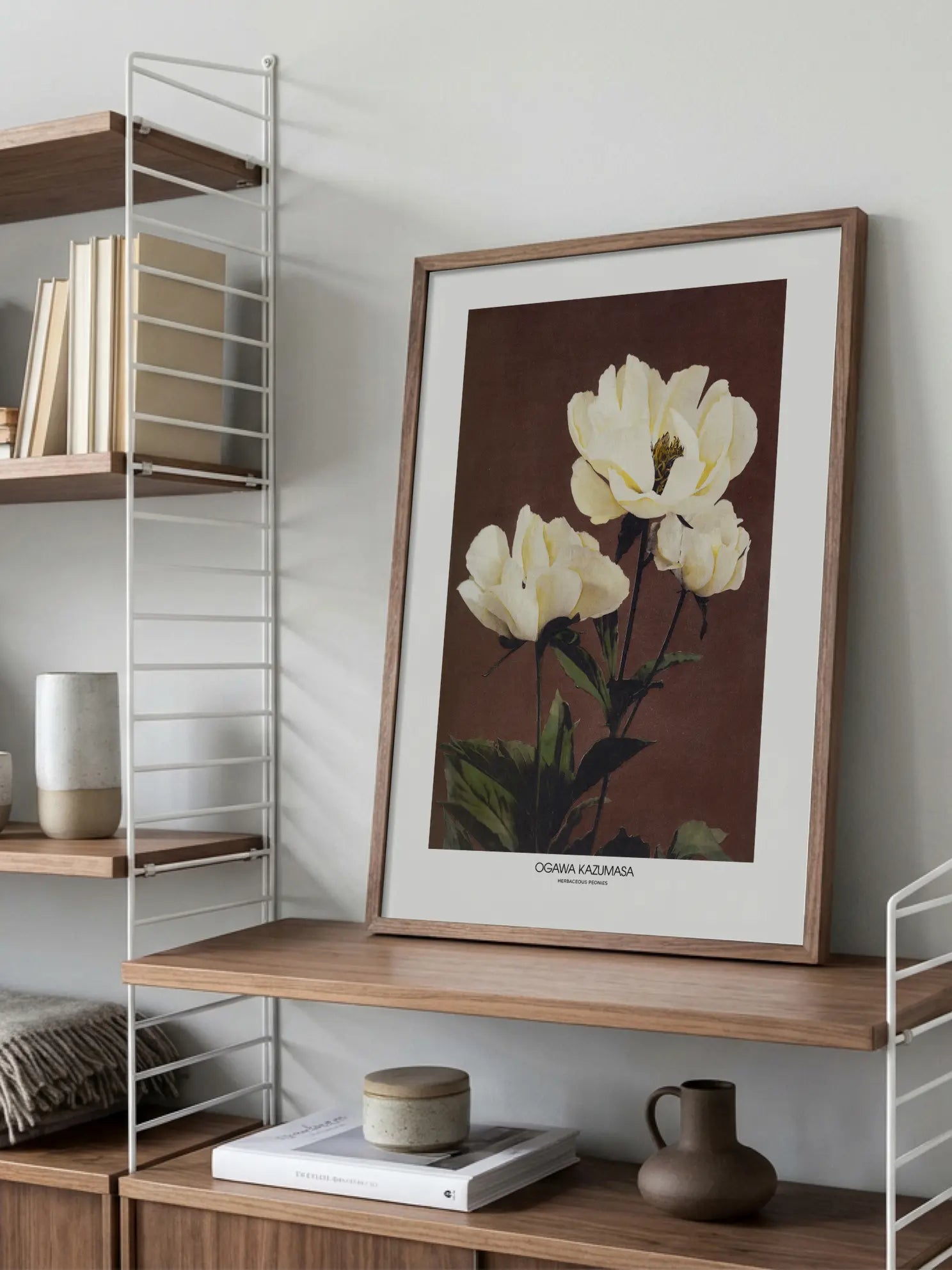 Herbaceous Peonies by Ogawa Poster
