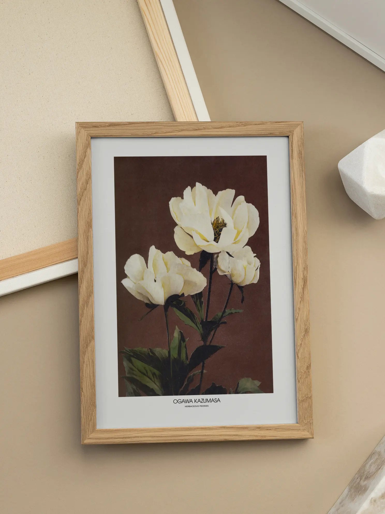 Herbaceous Peonies by Ogawa Poster