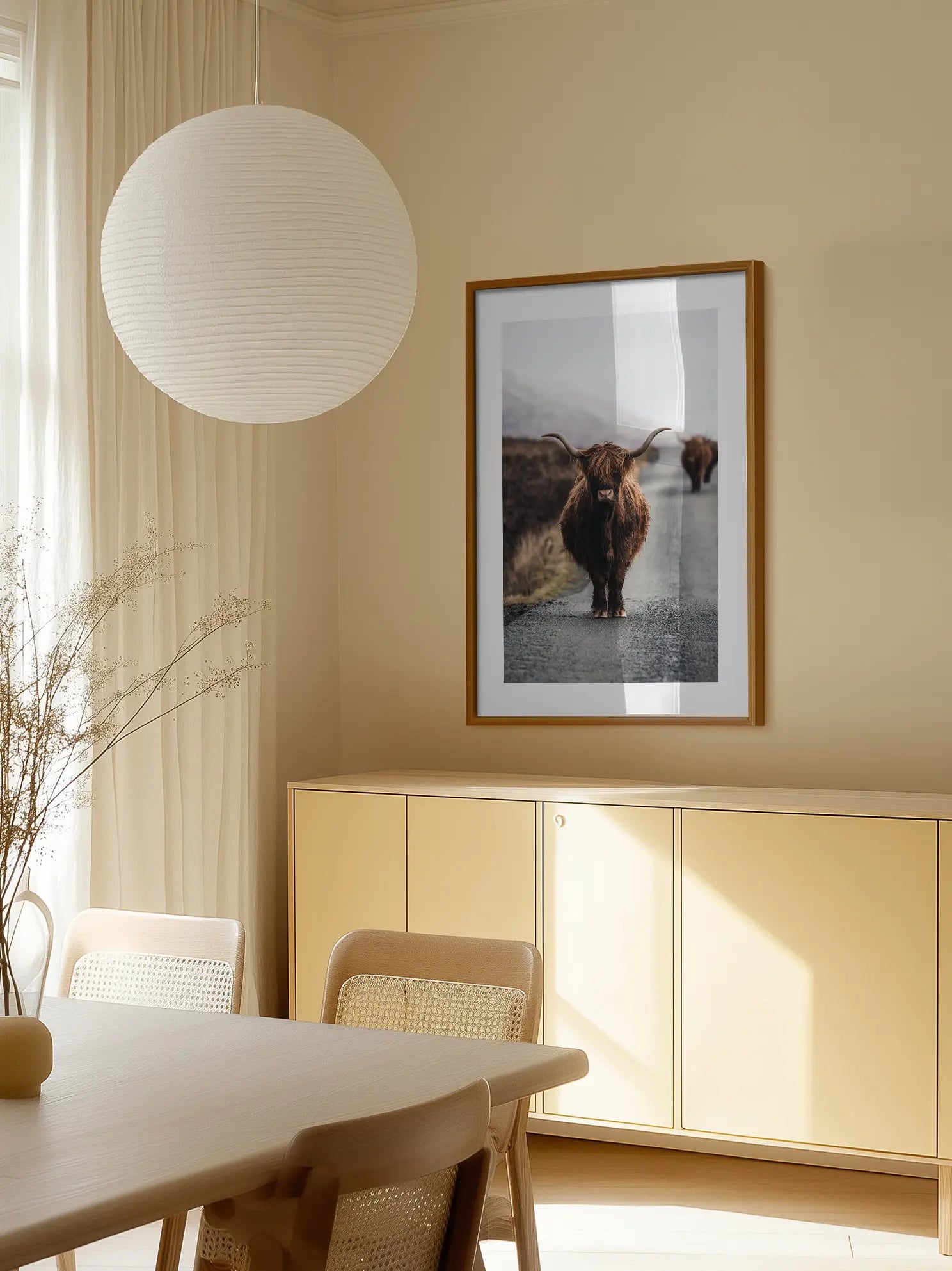 Highland Cow No2 Poster