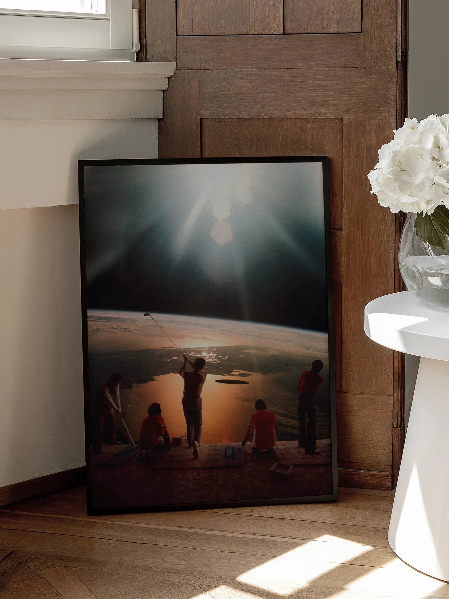 Hitting the Sphere Poster