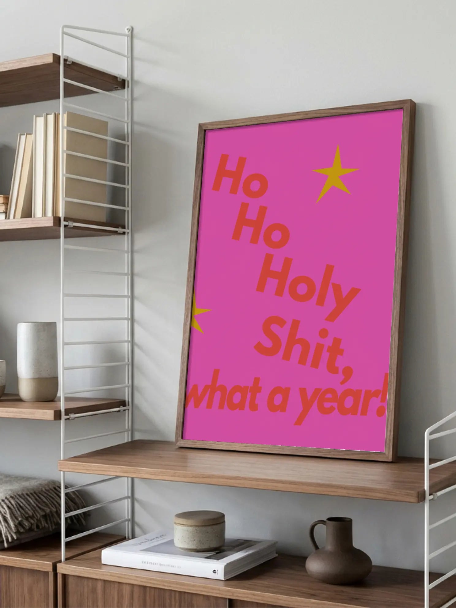 Ho Ho Holy Shit Poster