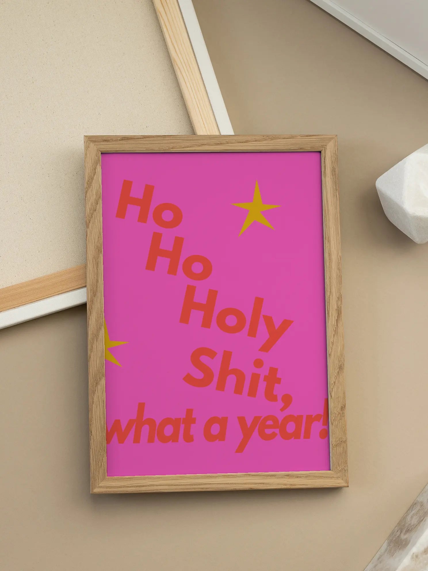 Ho Ho Holy Shit Poster