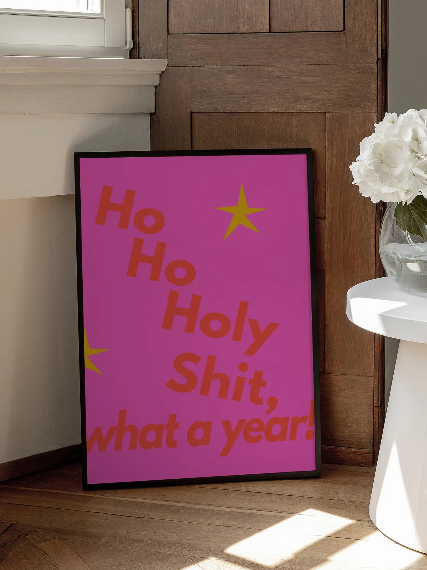 Ho Ho Holy Shit Poster