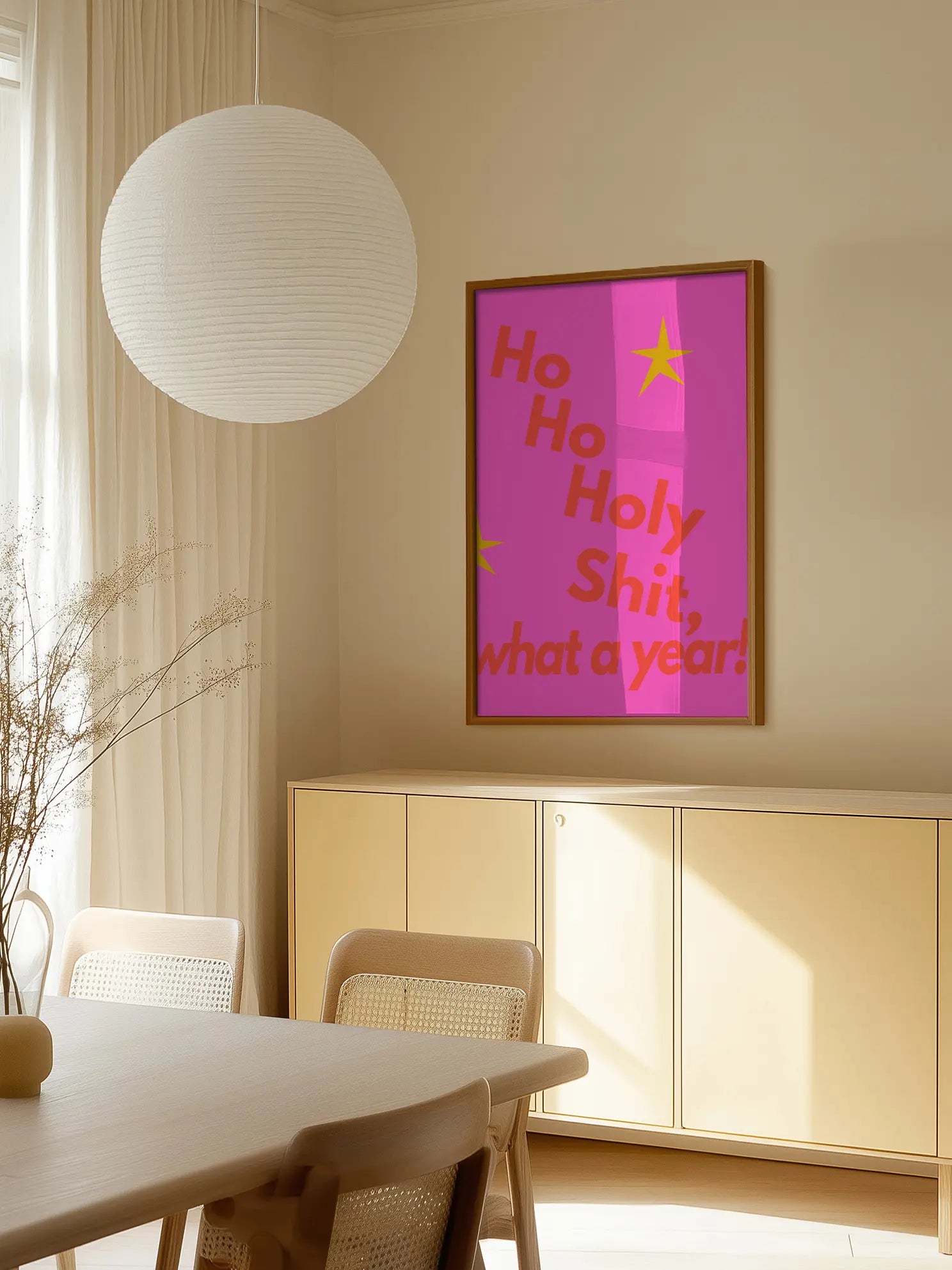 Ho Ho Holy Shit Poster