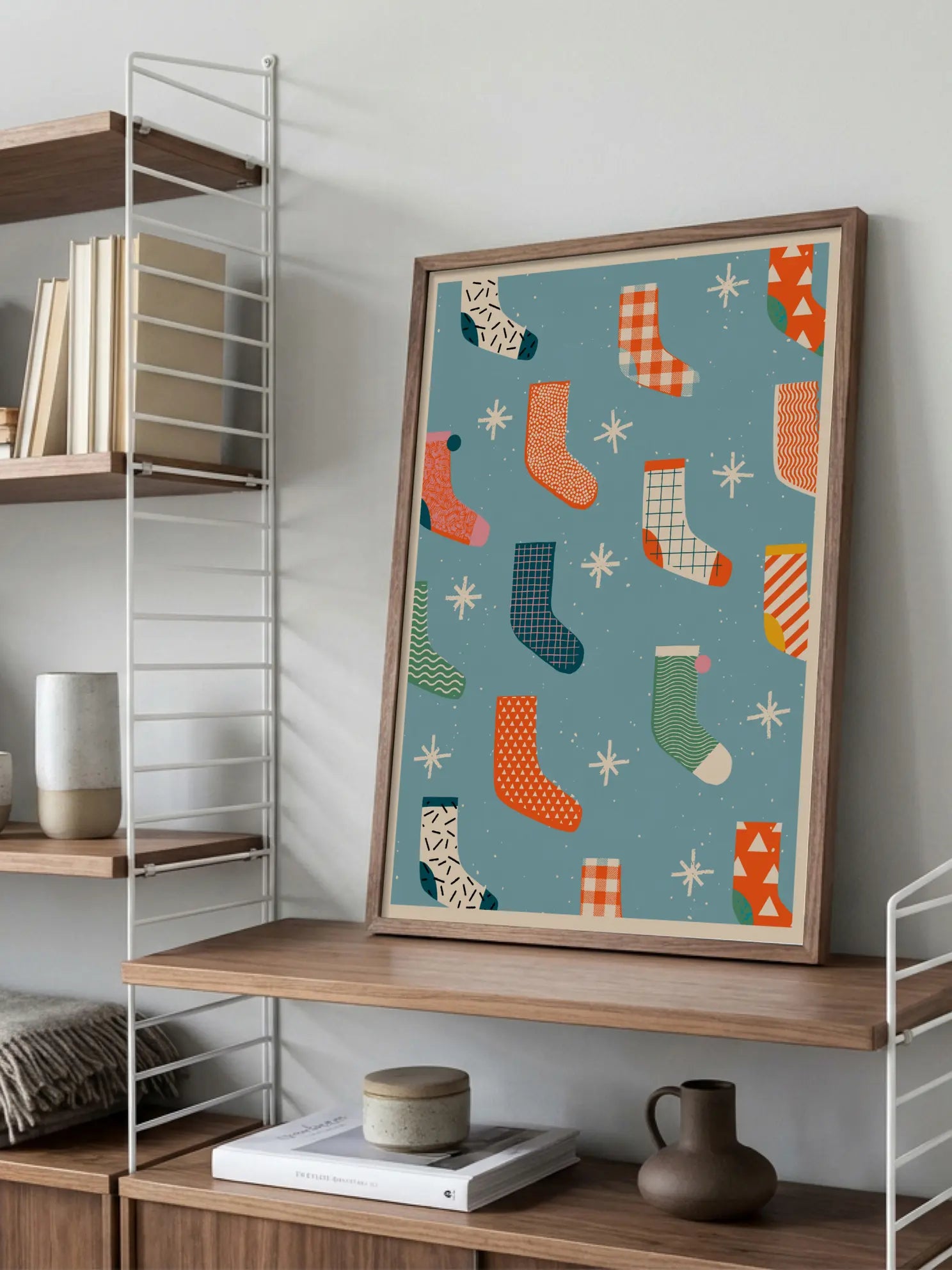 Holiday Socks Poster