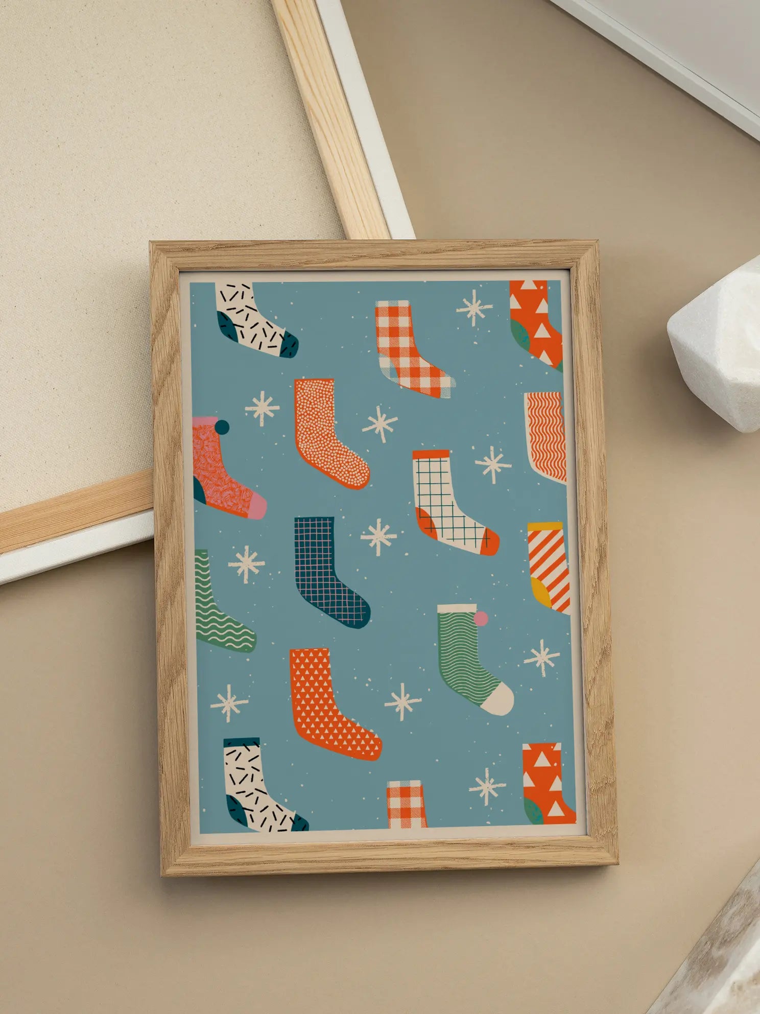 Holiday Socks Poster