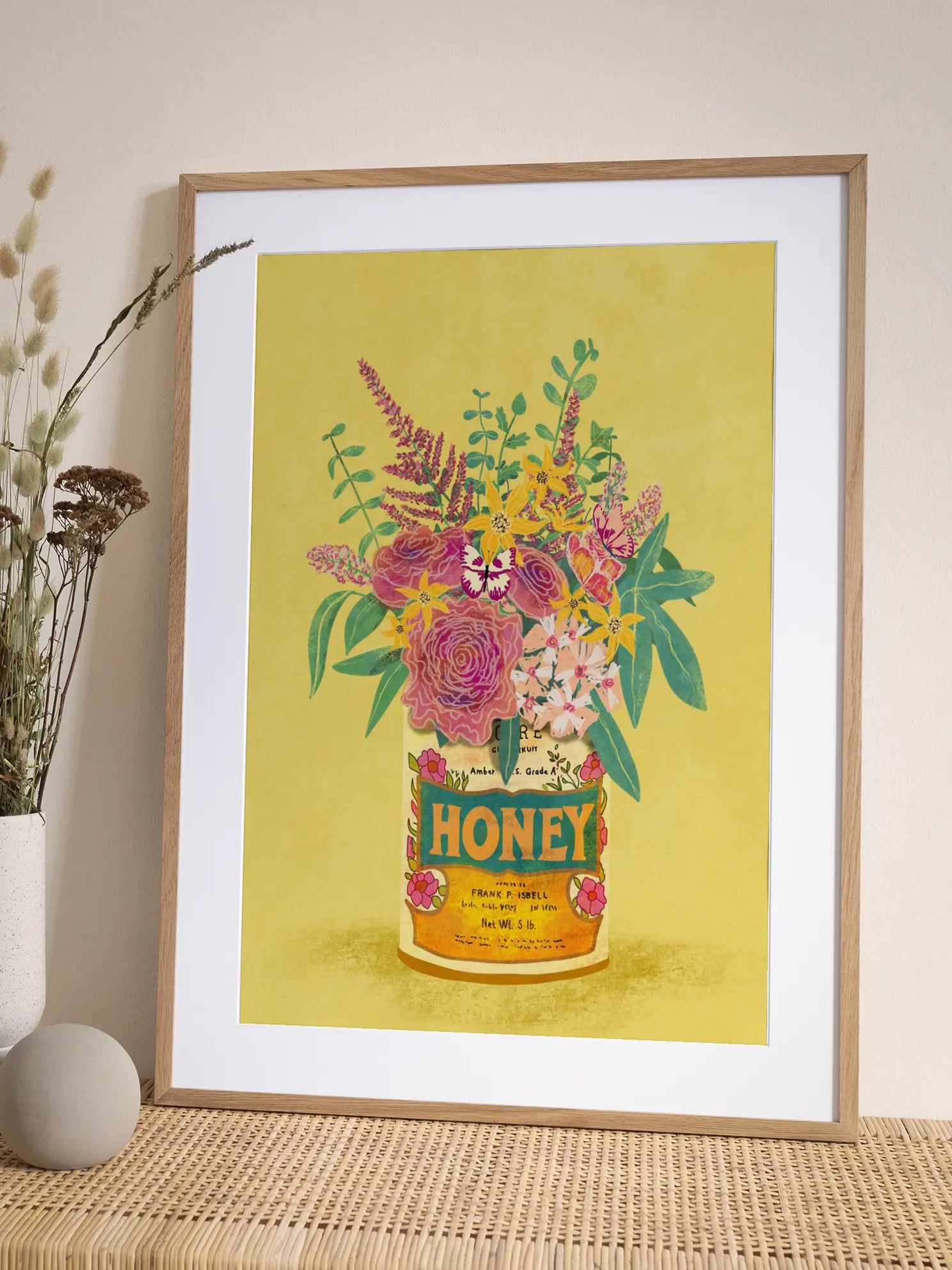 Honey Can Bouquet Poster