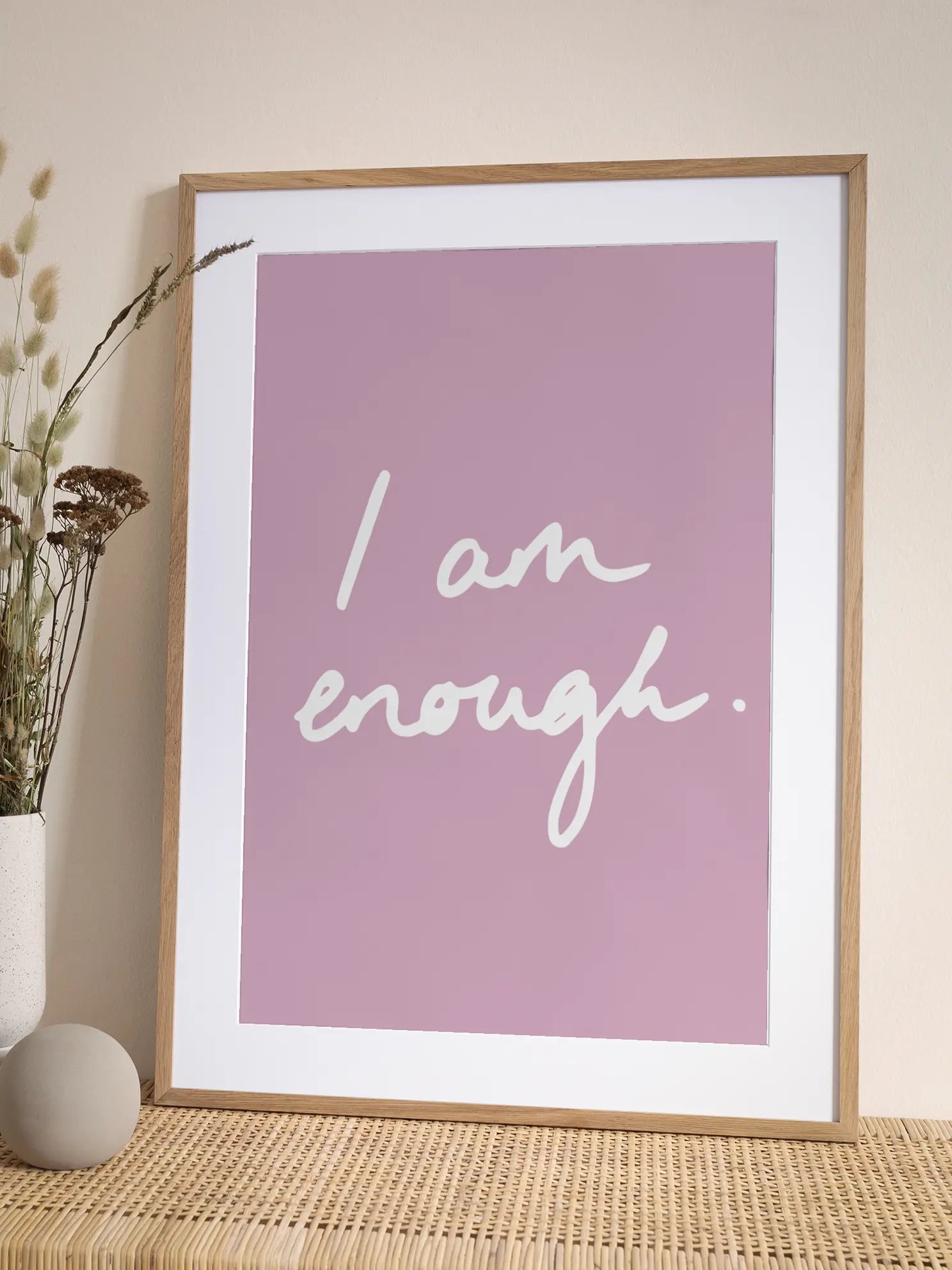 I Am Enough Poster