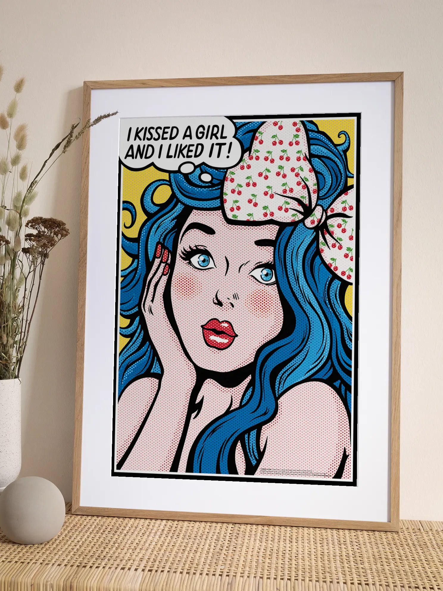 I Kissed a Girl Poster