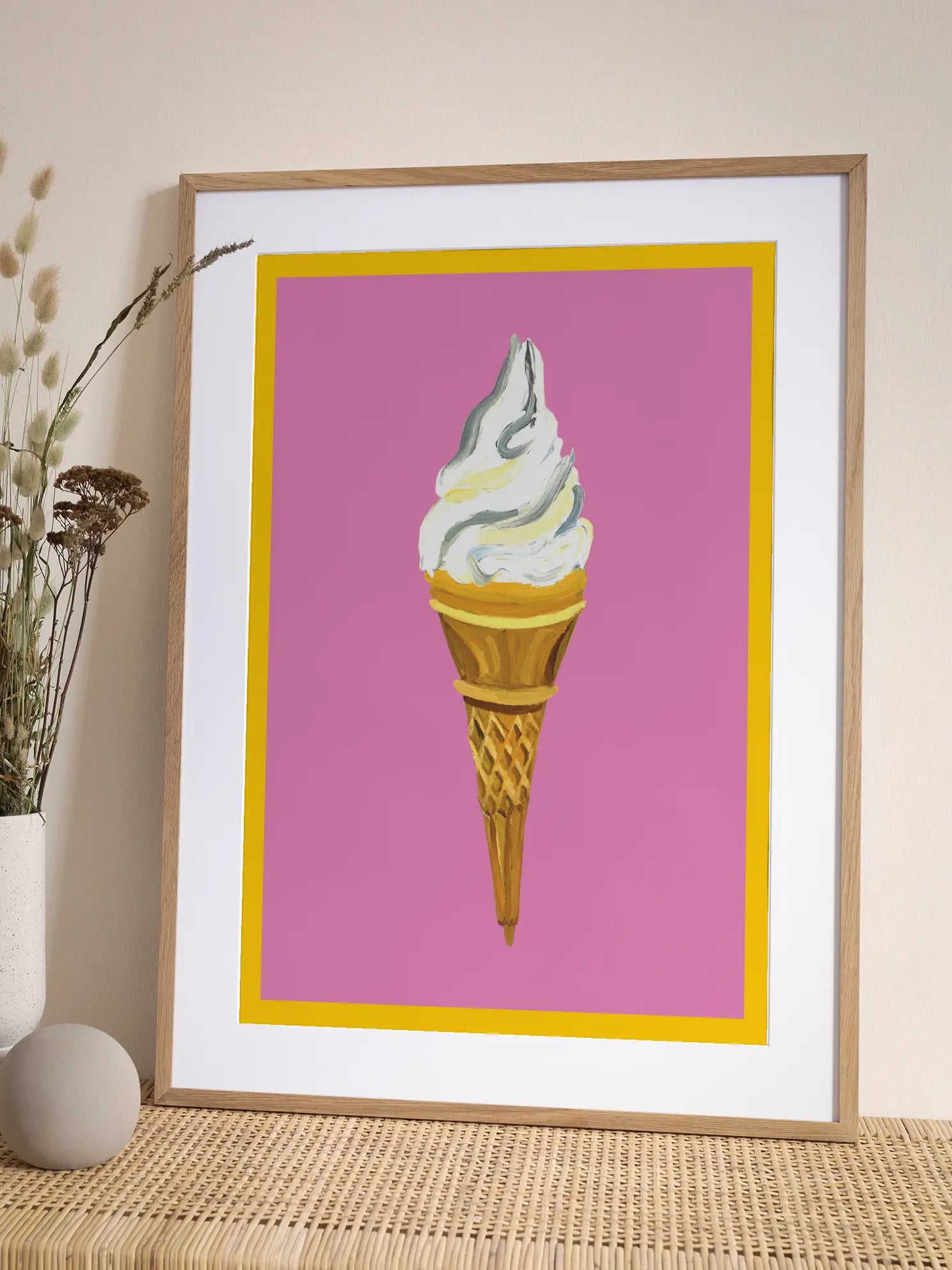 Ice Cream Cone Poster