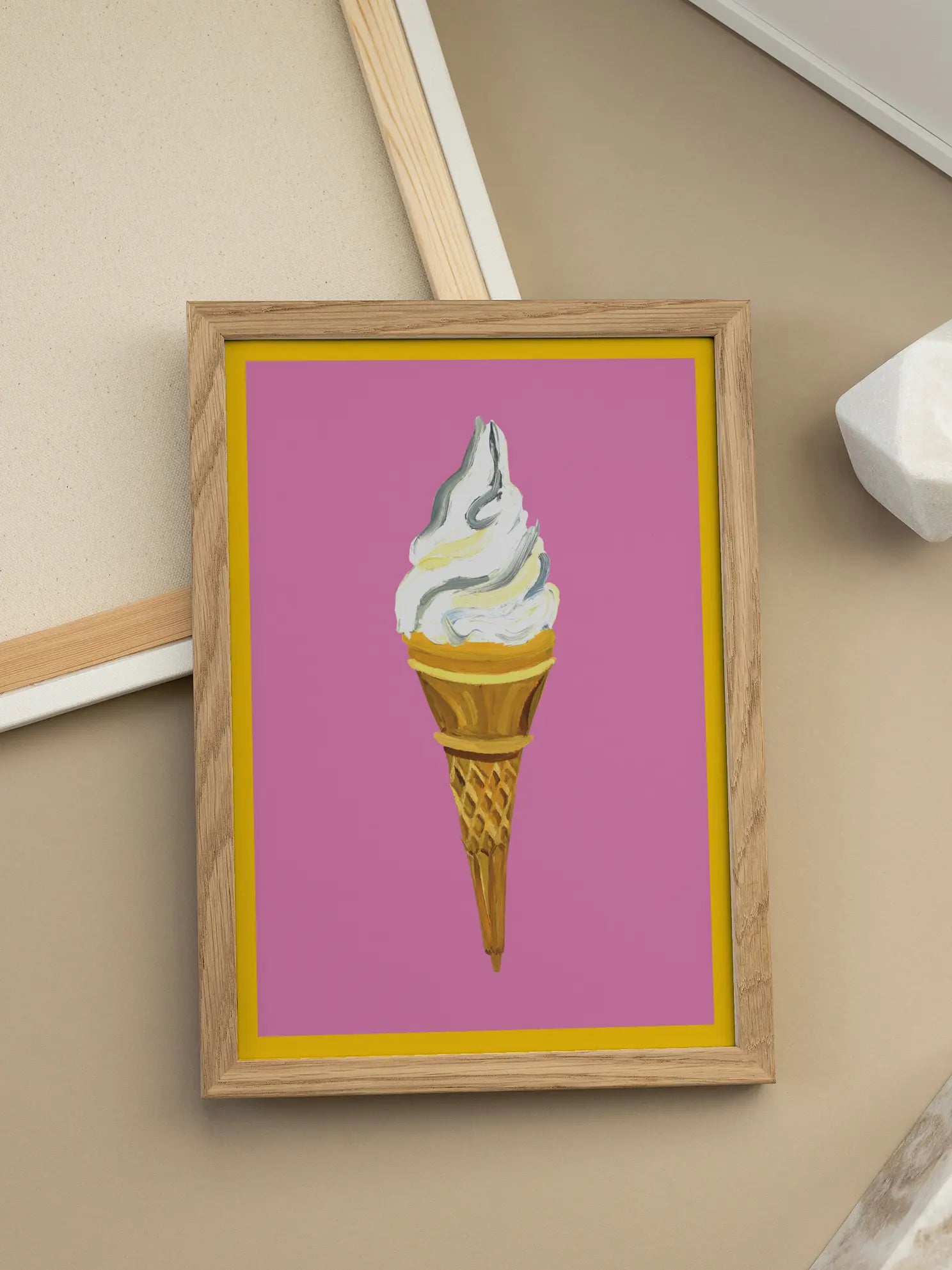 Ice Cream Cone Poster