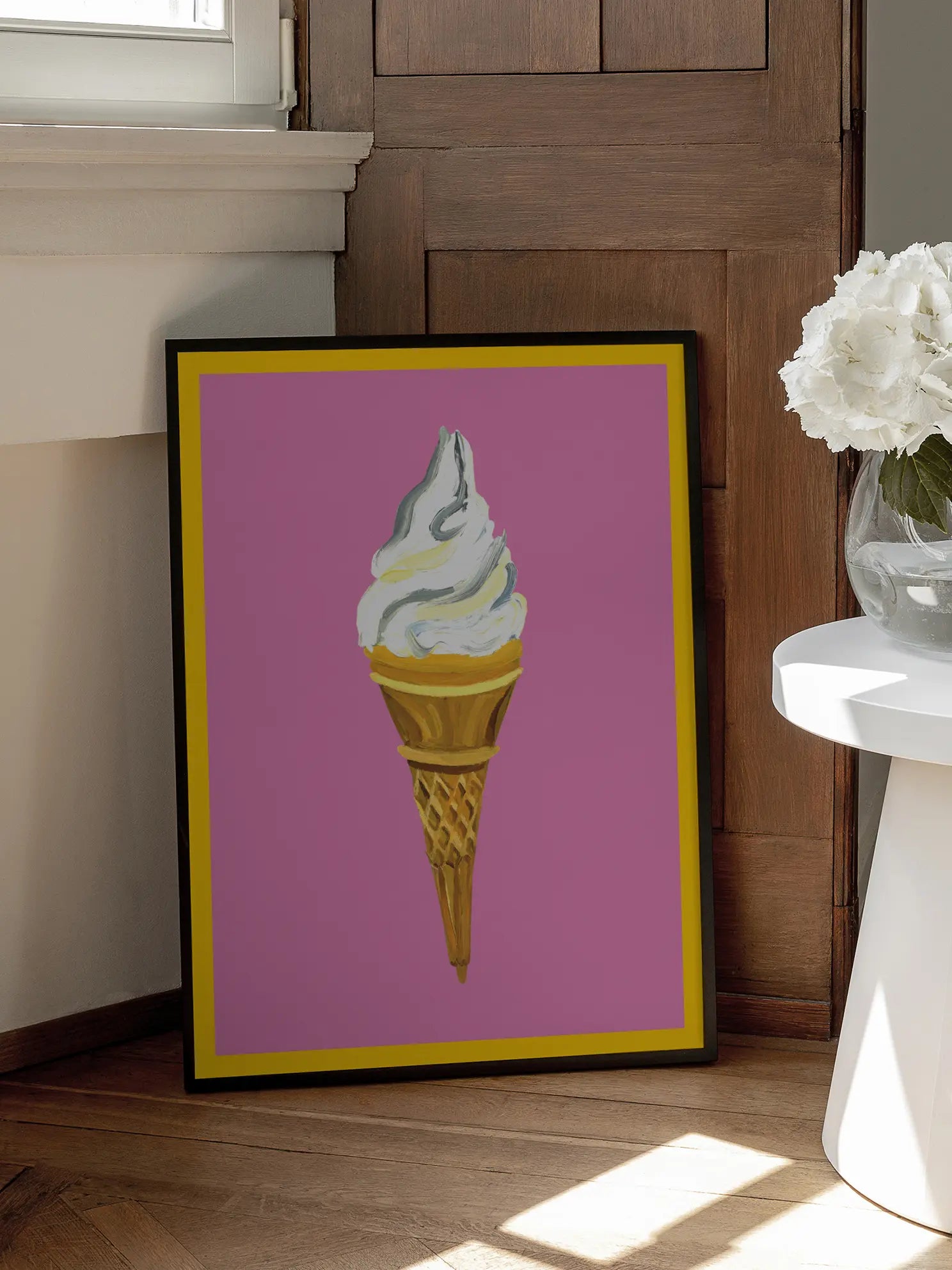Ice Cream Cone Poster