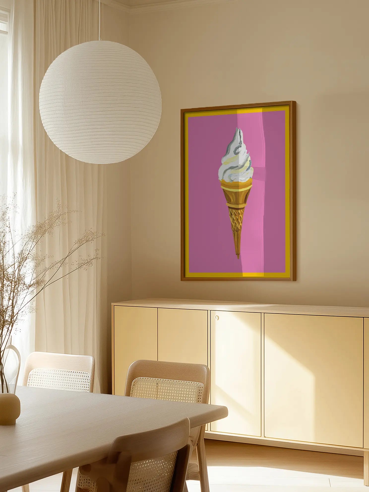 Ice Cream Cone Poster