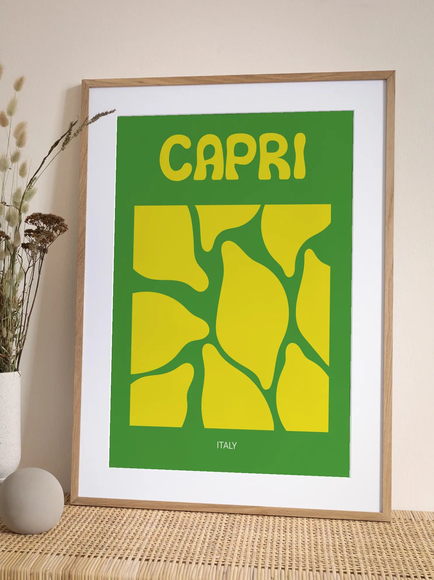 Iconic Capri Poster