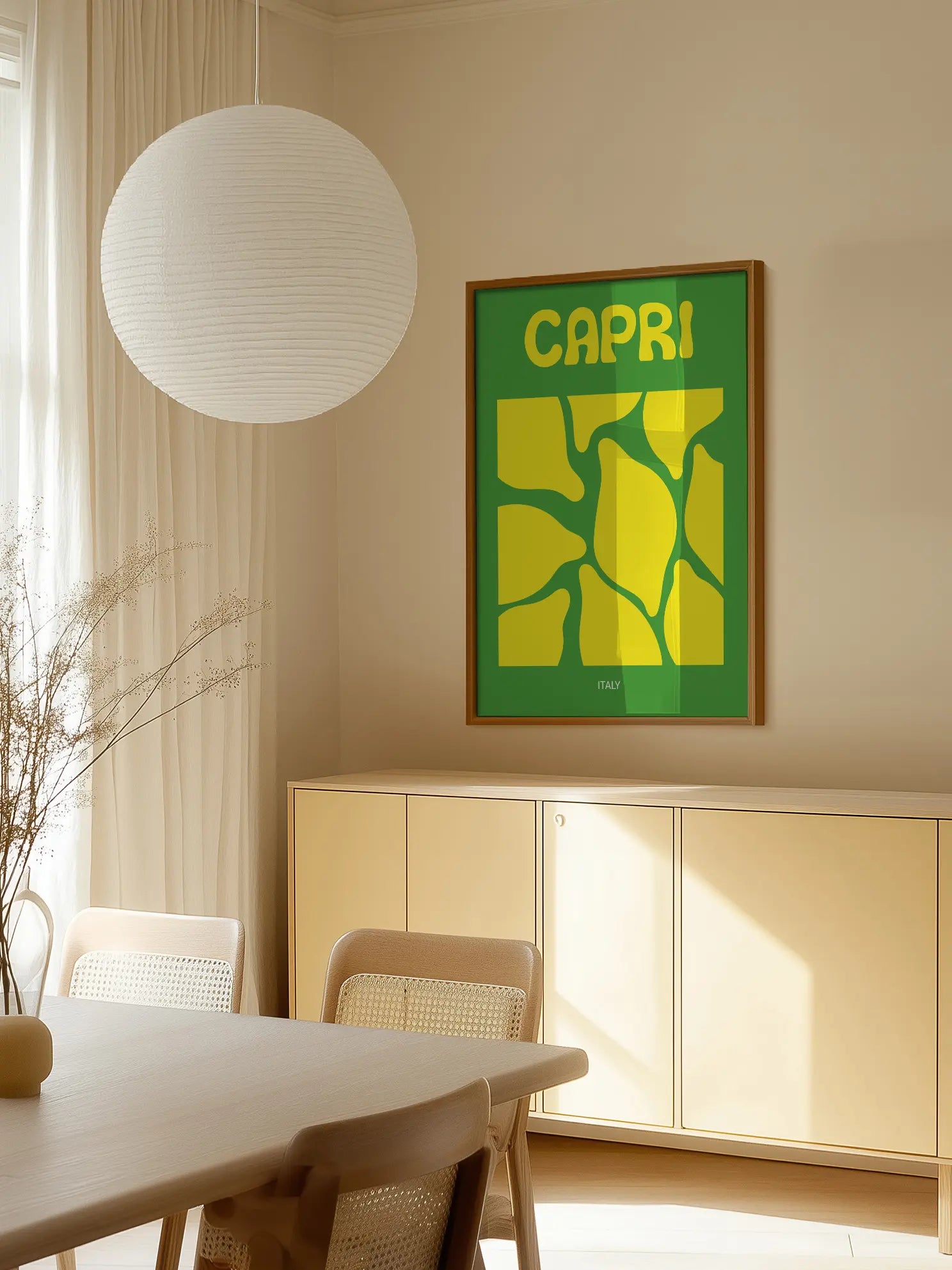 Iconic Capri Poster
