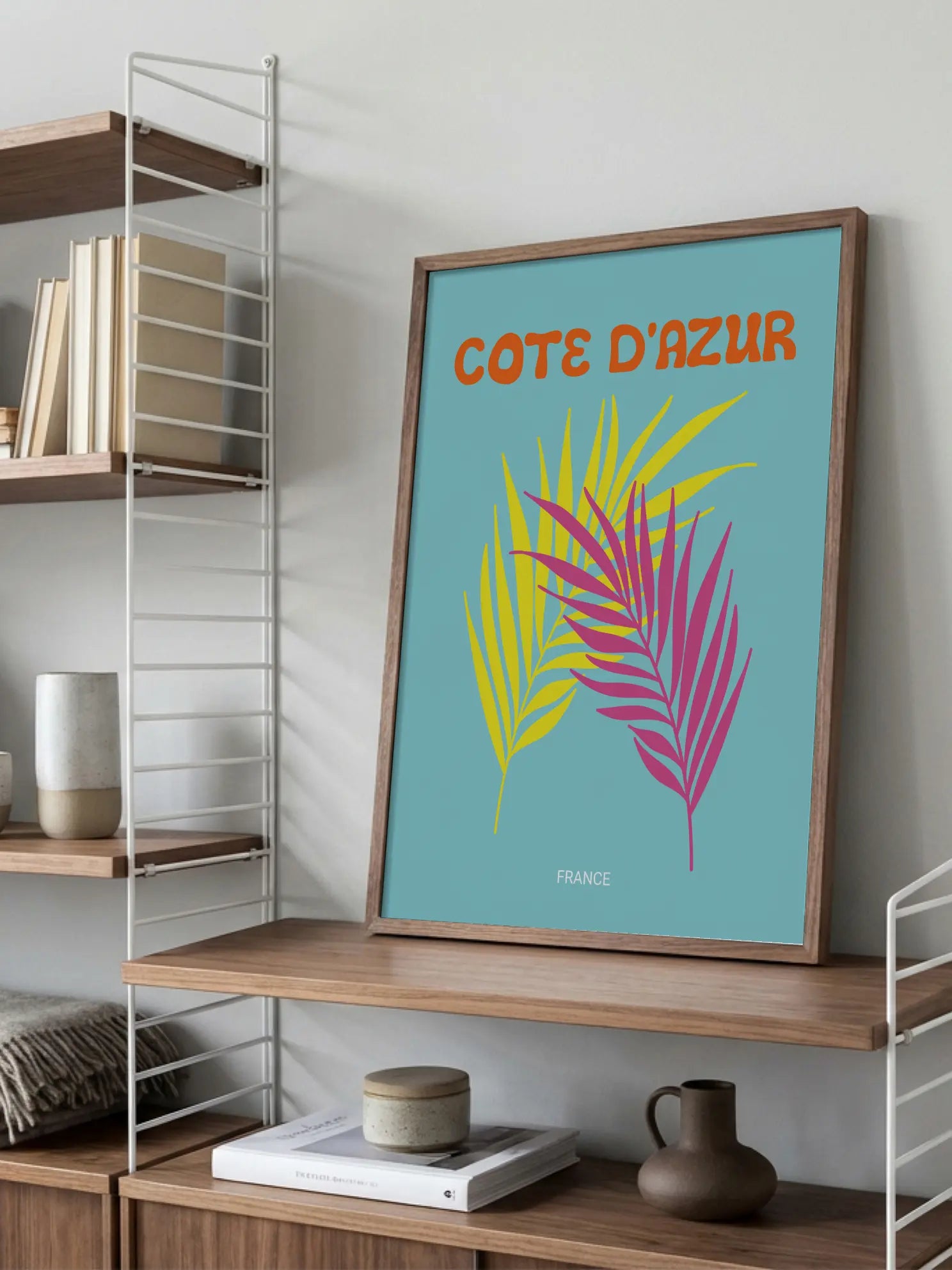 Iconic Cote d´Azur Poster