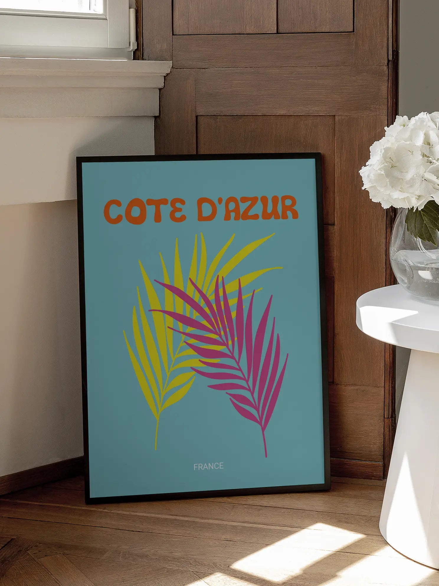 Iconic Cote d´Azur Poster