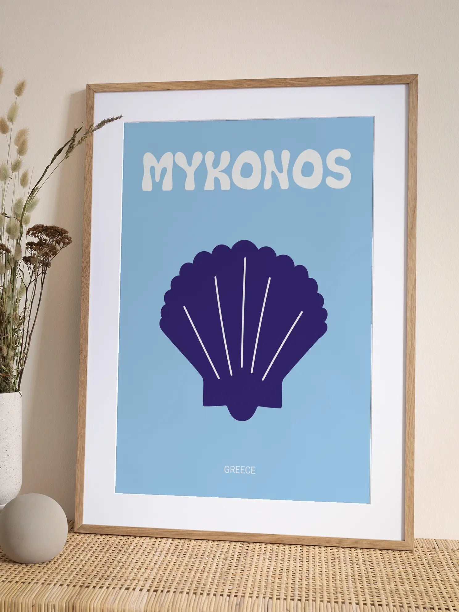 Iconic Mykonos Poster