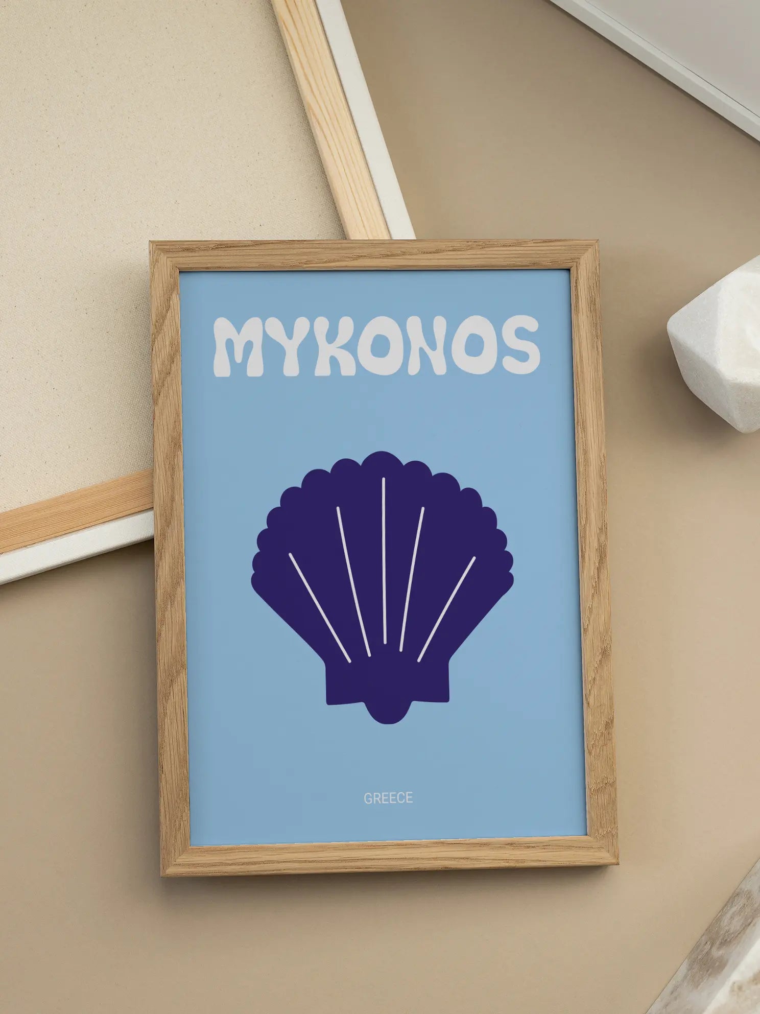 Iconic Mykonos Poster