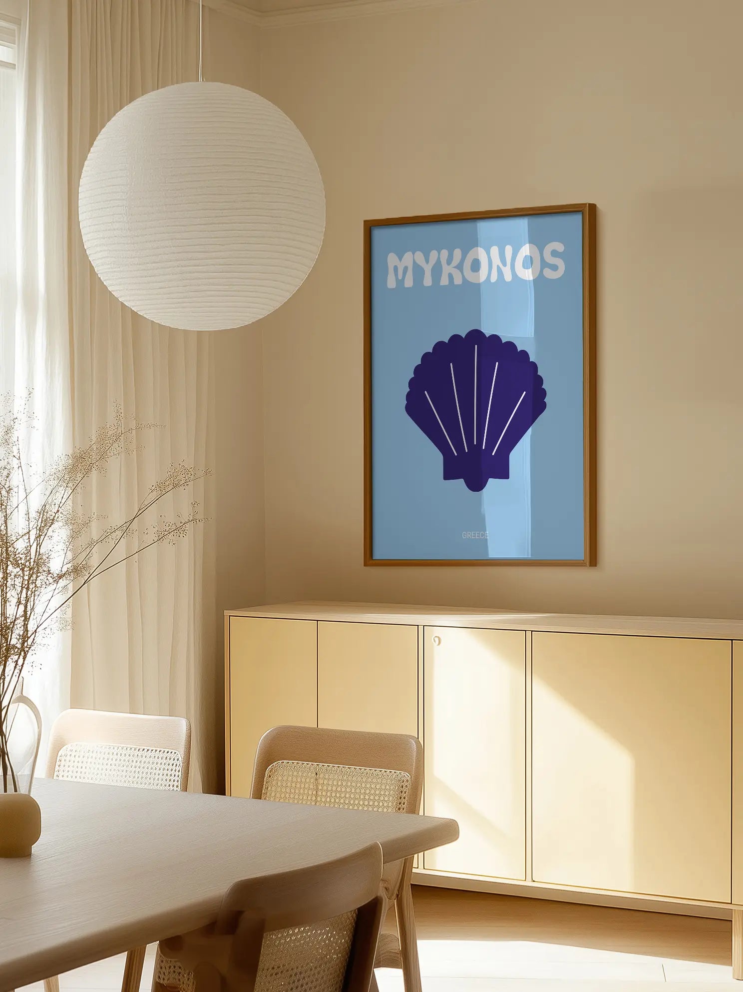 Iconic Mykonos Poster