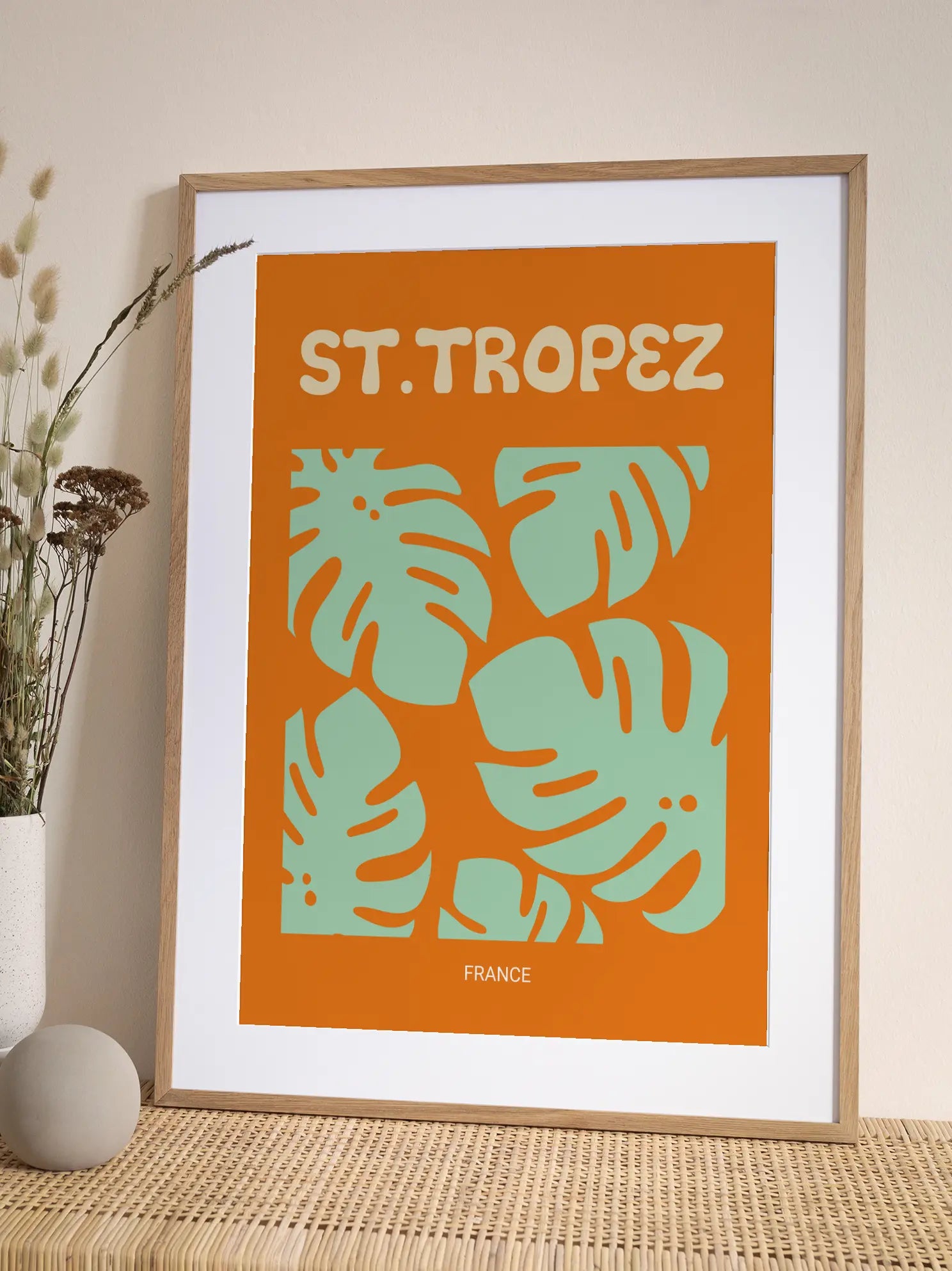 Iconic St. Tropez Poster