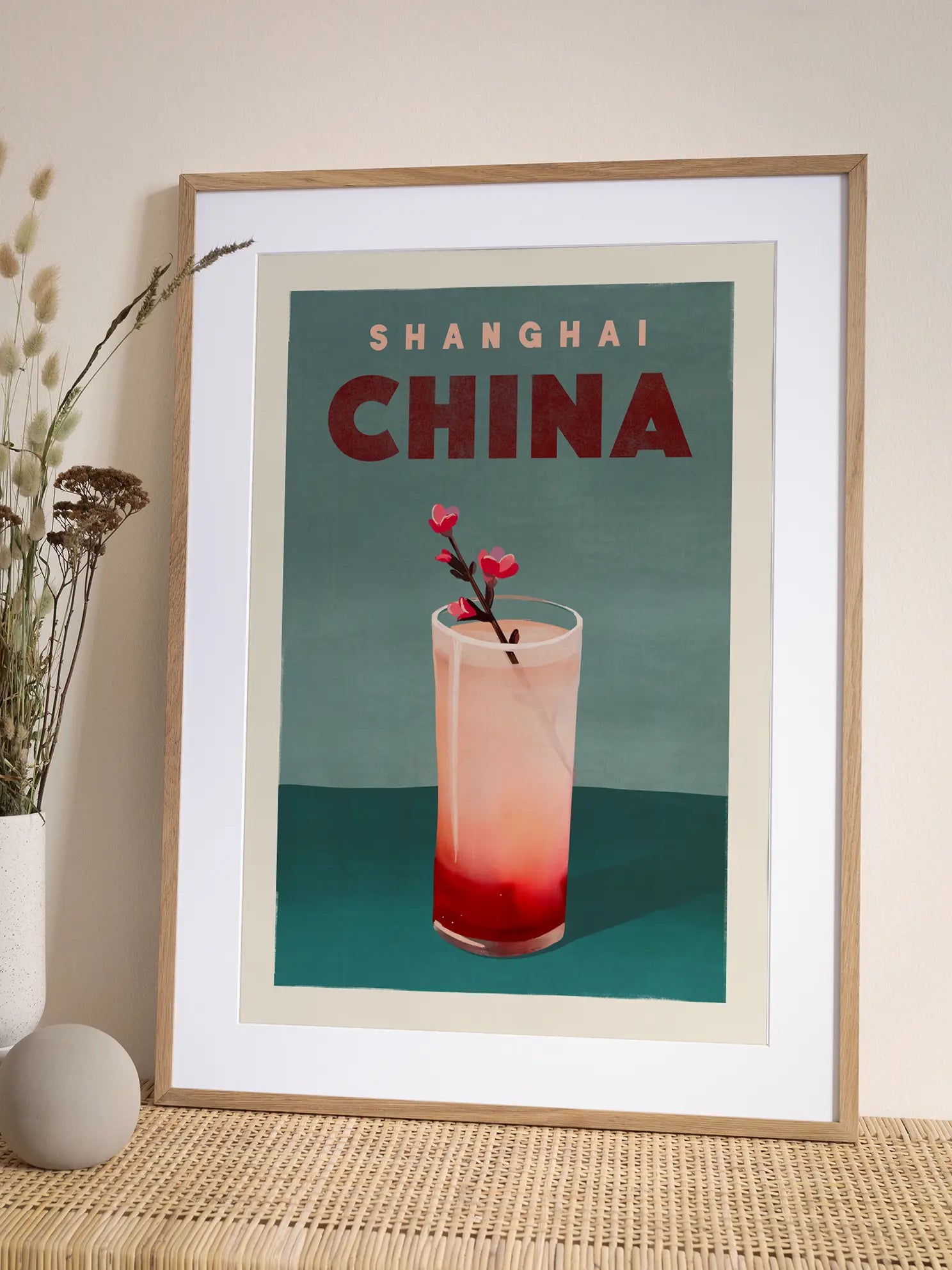 If China were a Cocktail Poster