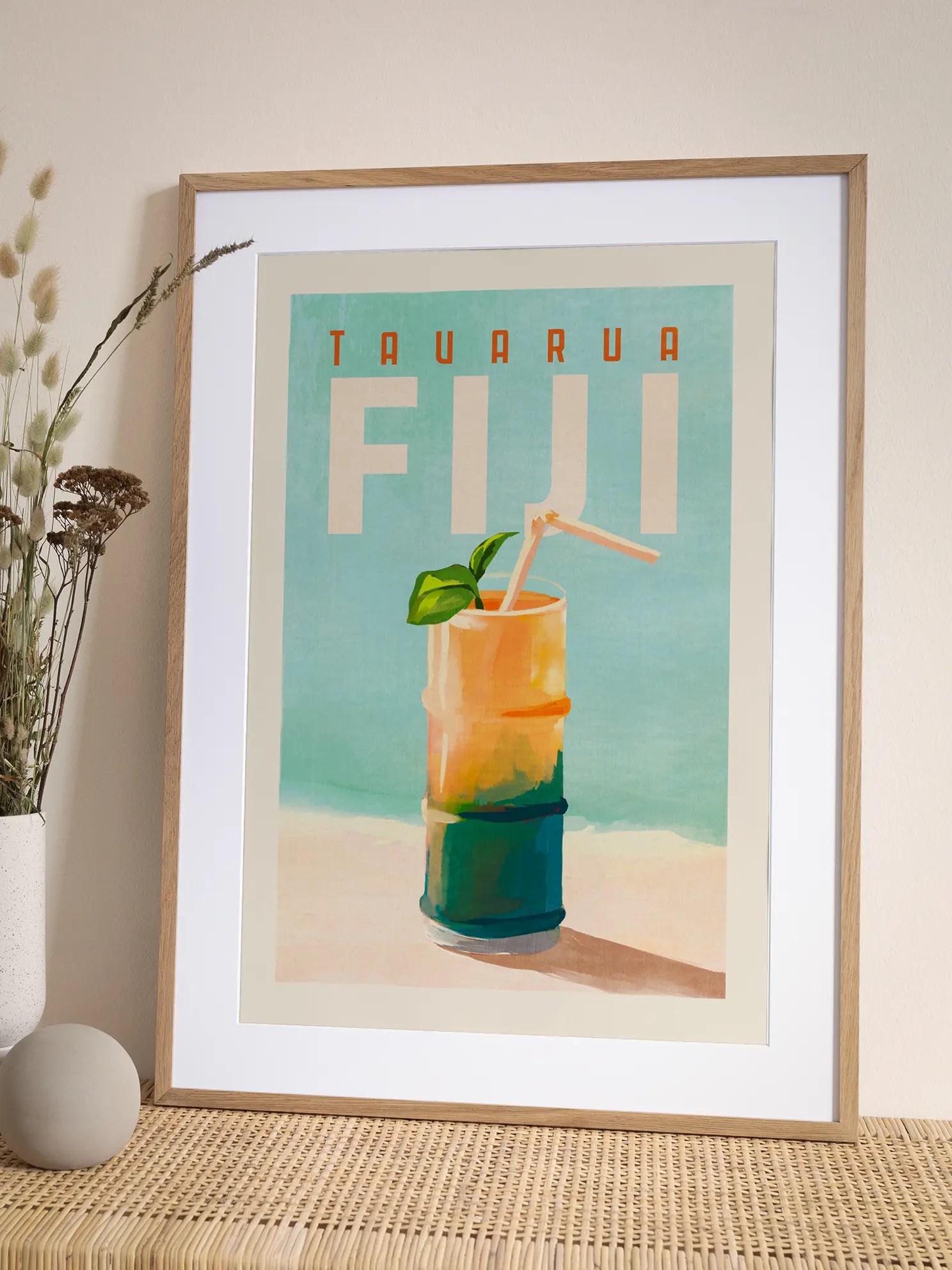 If Fiji were a Cocktail Poster