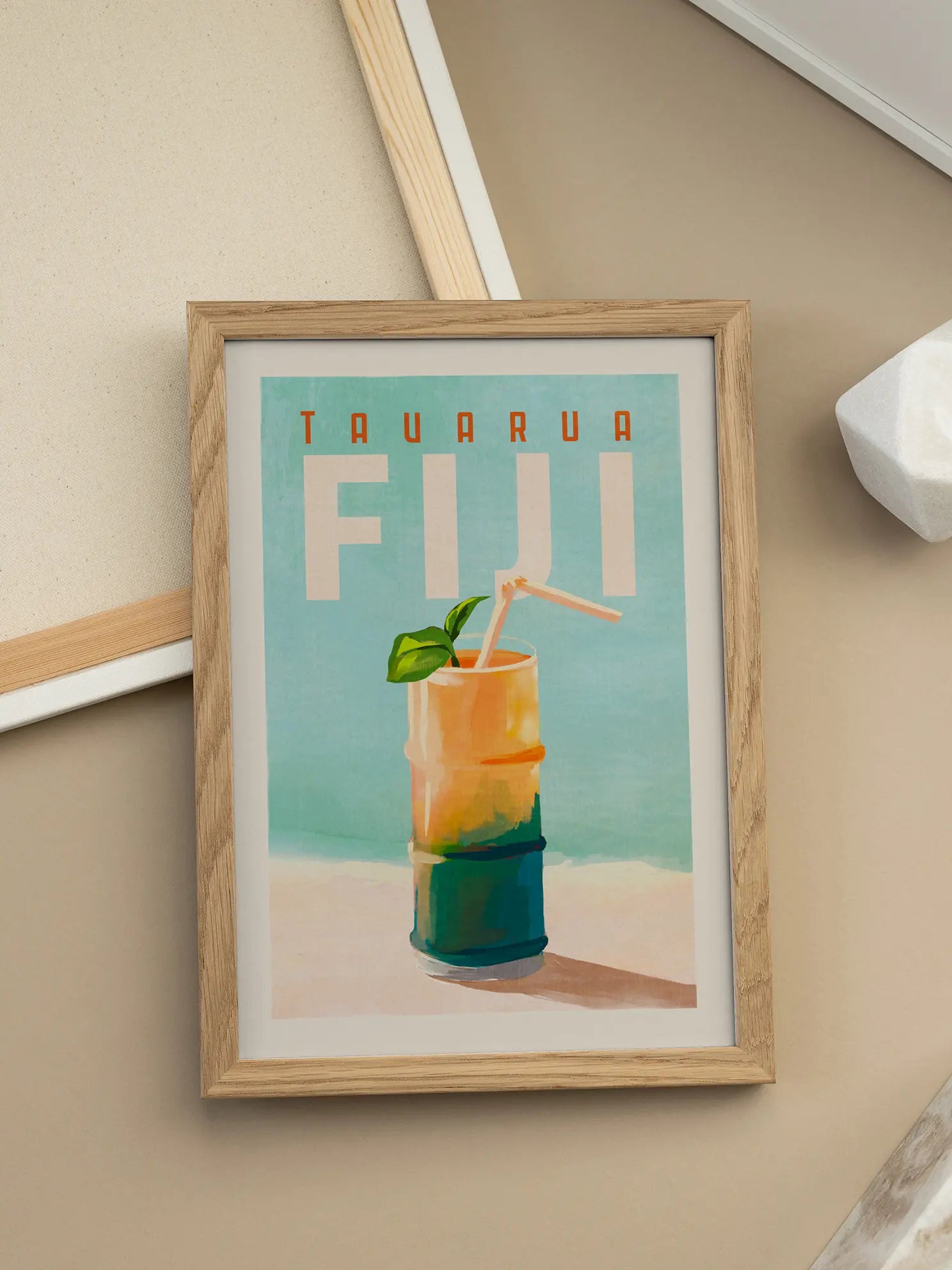 If Fiji were a Cocktail Poster