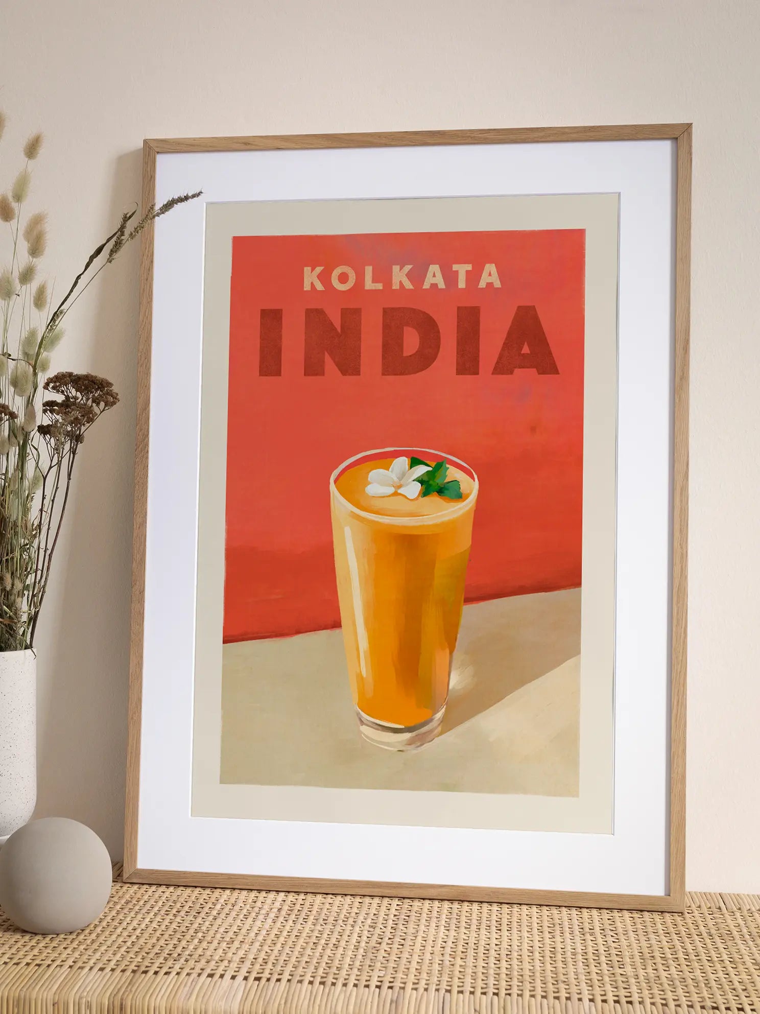 If India were a Cocktail Poster