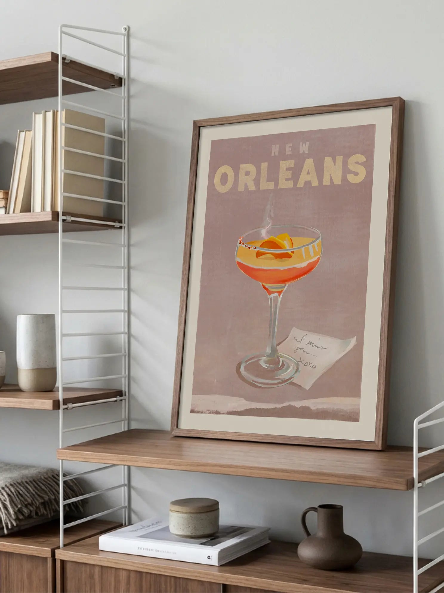 If New Orleans were a Cocktail Poster
