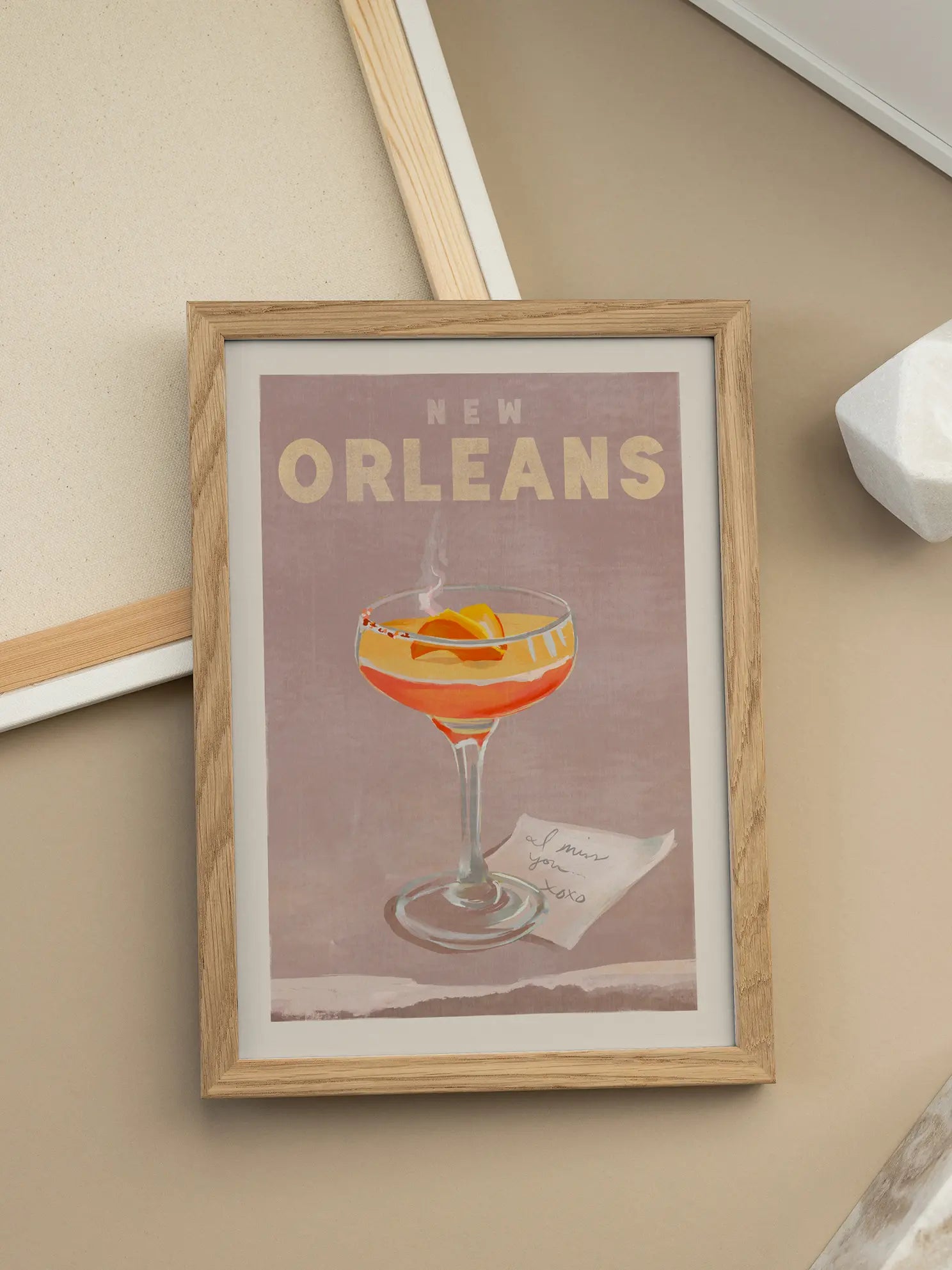 If New Orleans were a Cocktail Poster