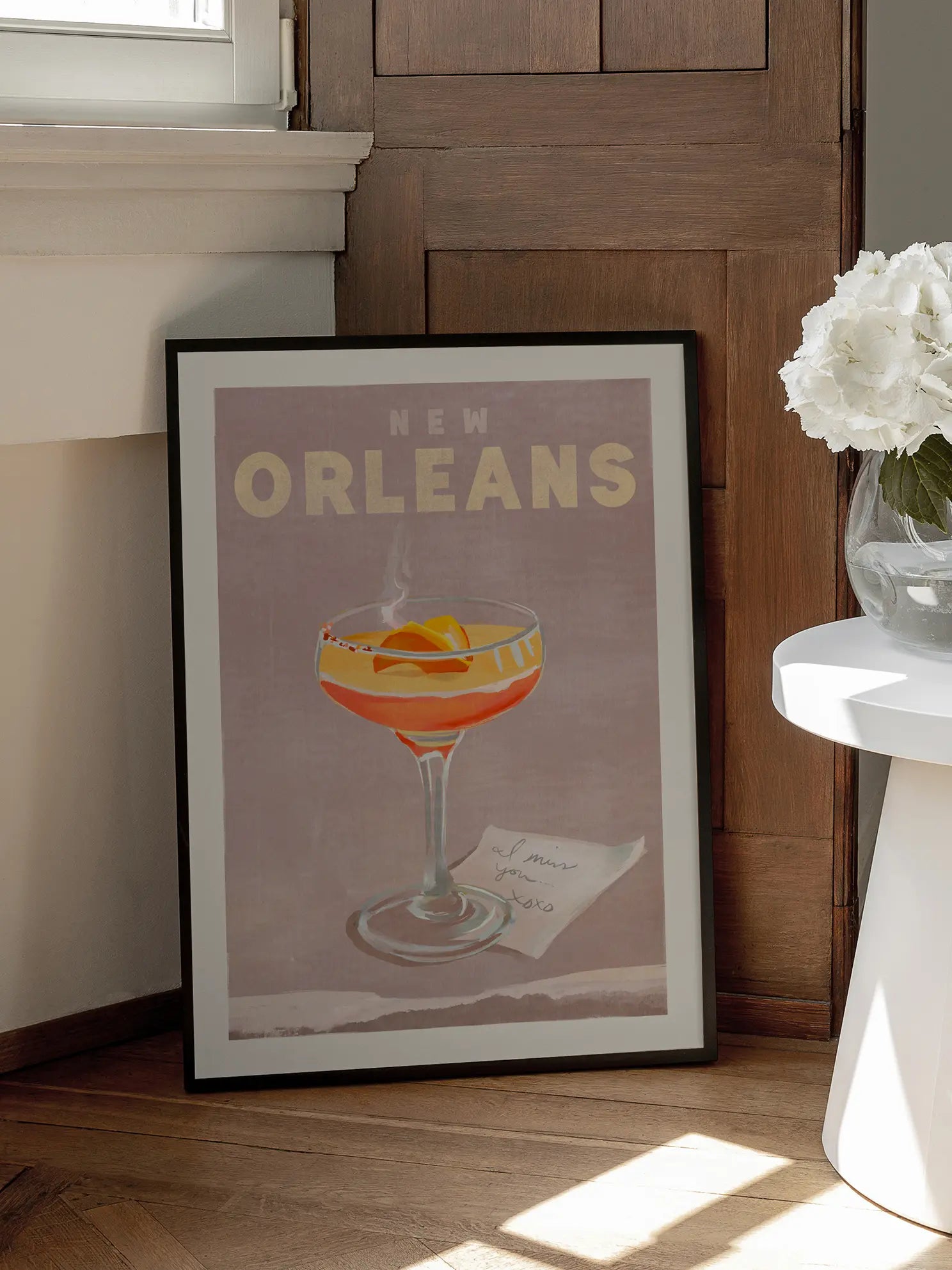 If New Orleans were a Cocktail Poster