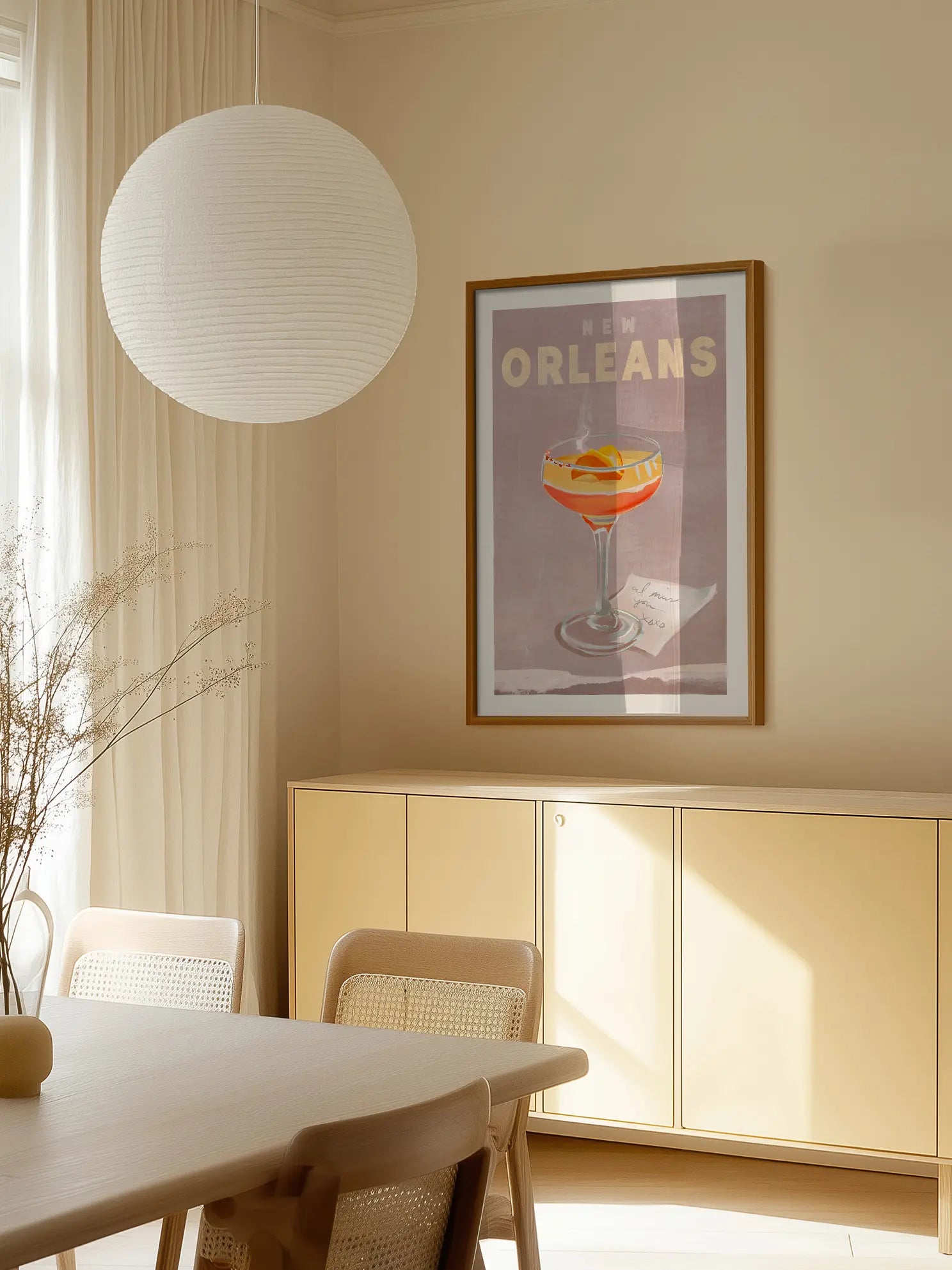 If New Orleans were a Cocktail Poster
