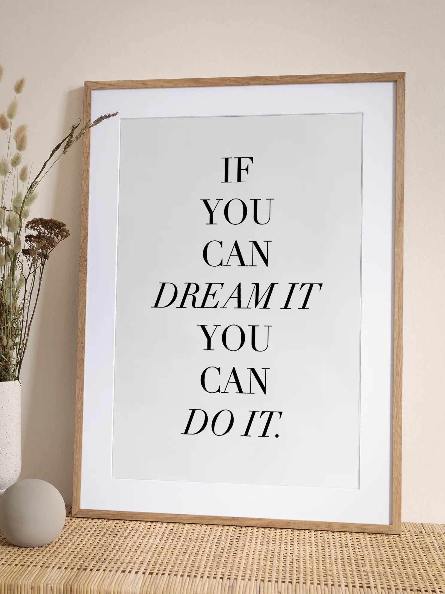If You Can Dream It You Can Do It Poster