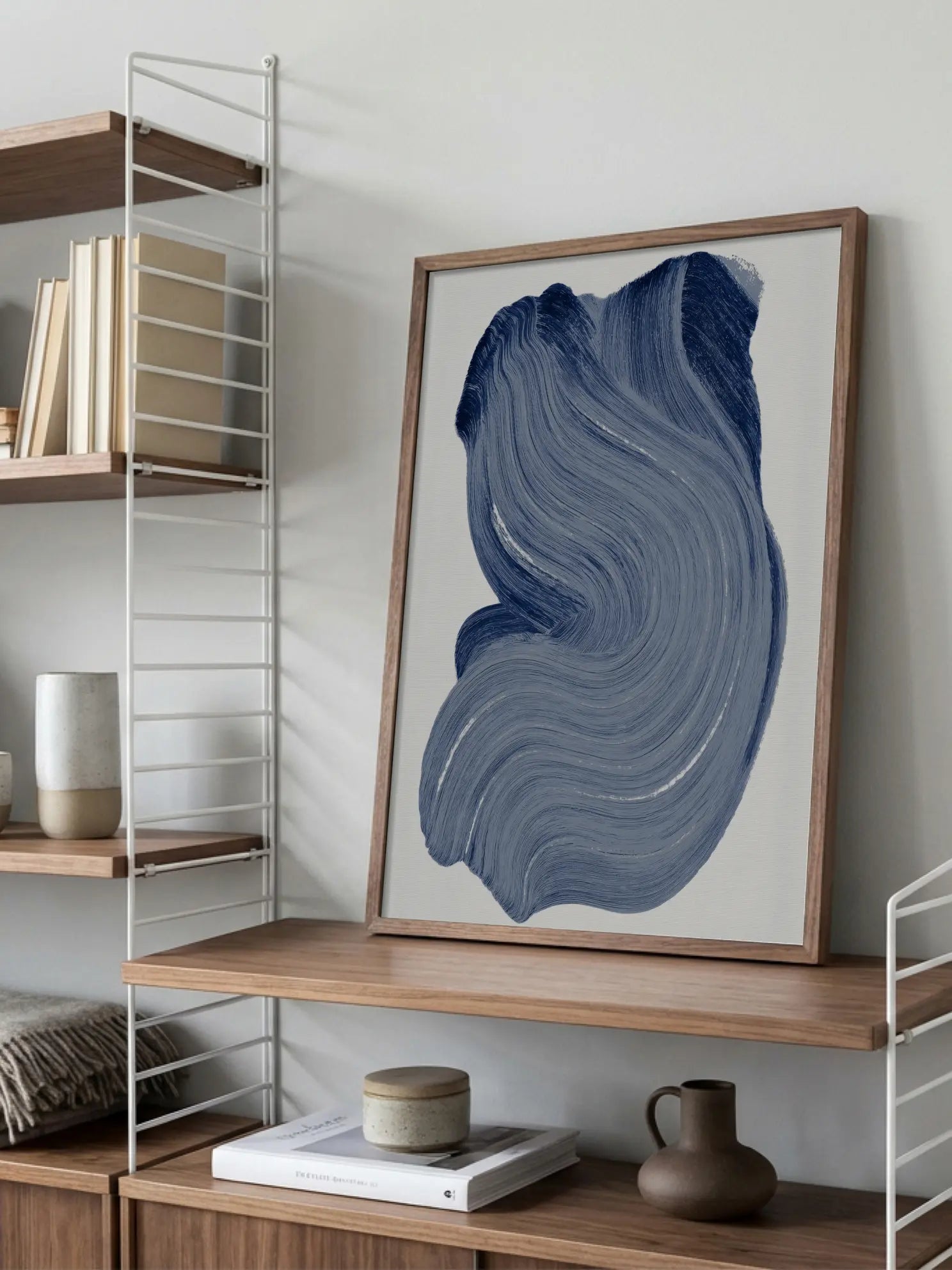 Indigo Drift No1 Poster