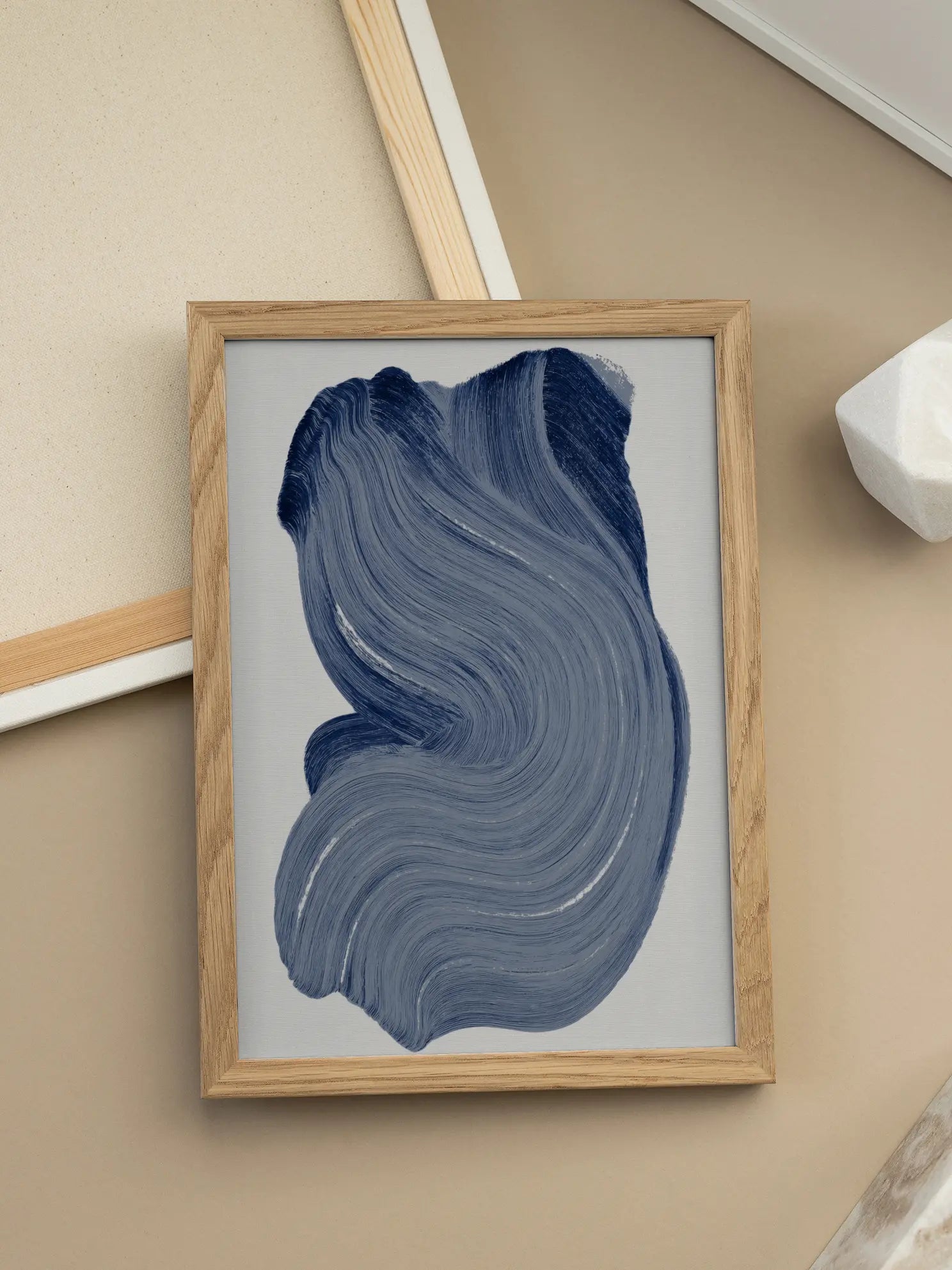 Indigo Drift No1 Poster