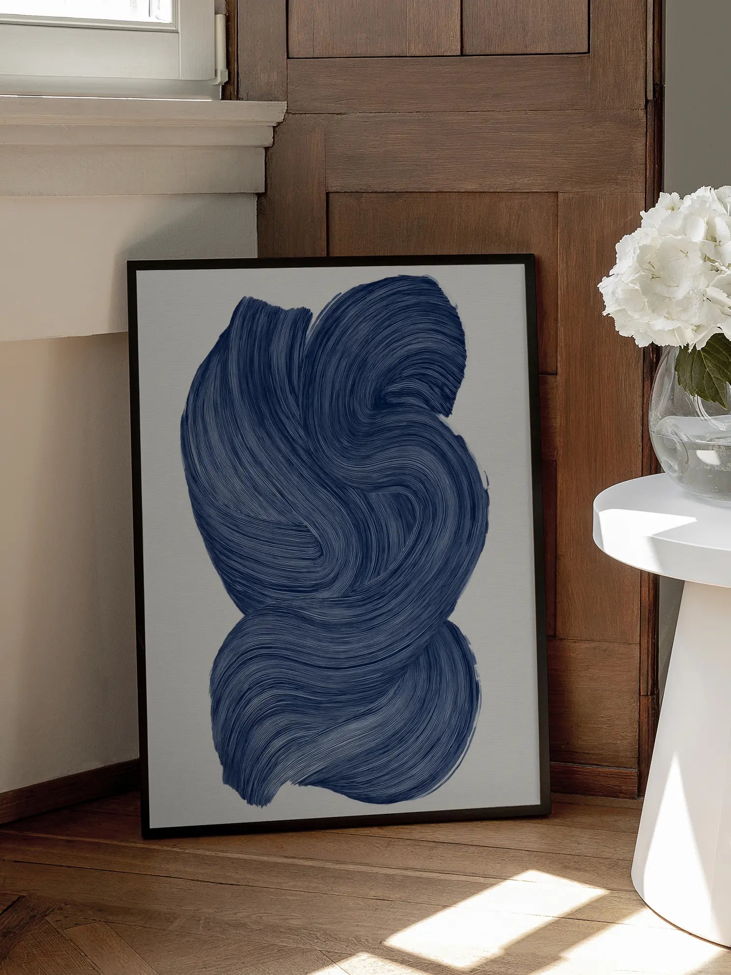 Indigo Drift No2 Poster