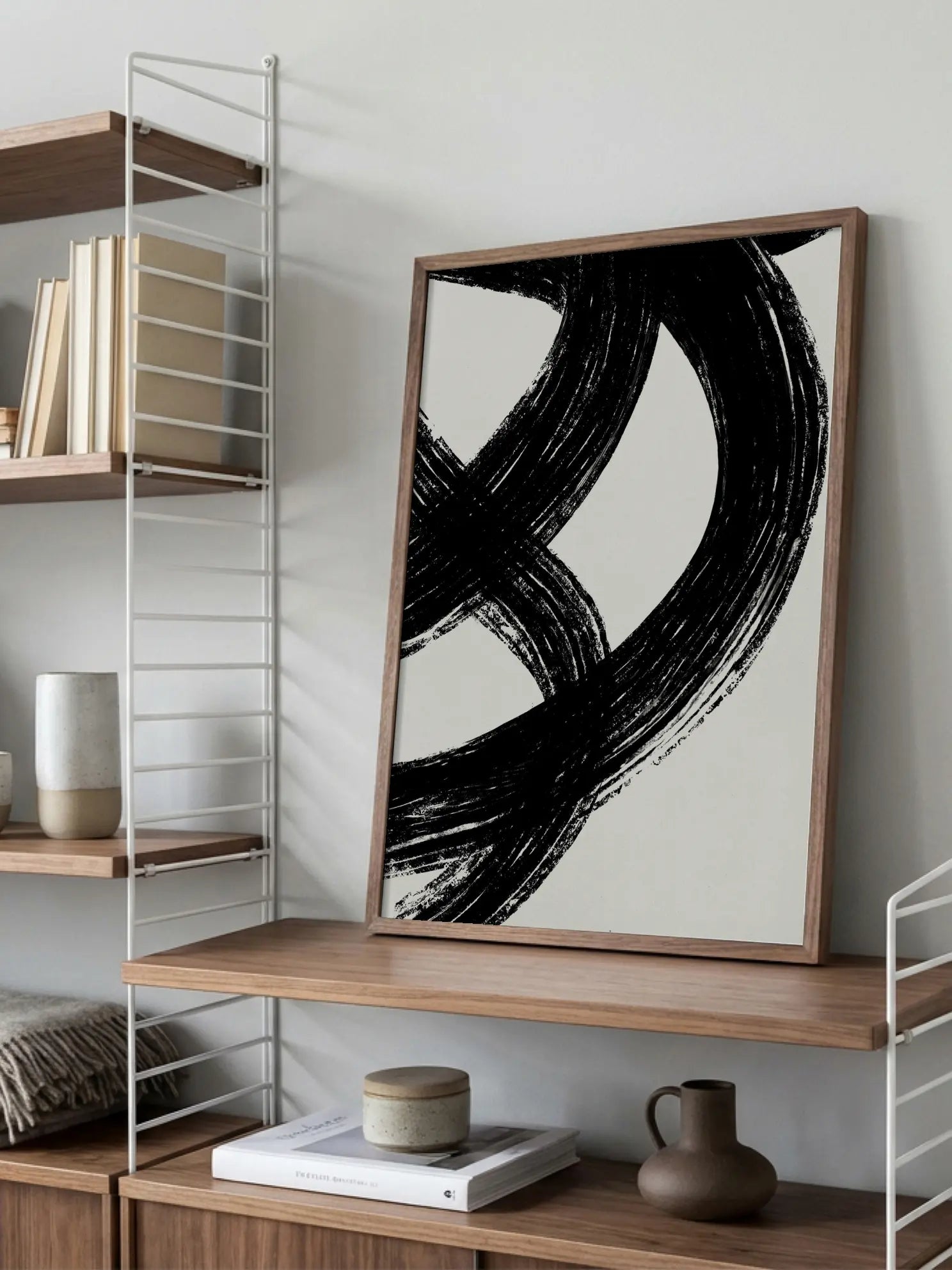 Soft Curve No1 Poster