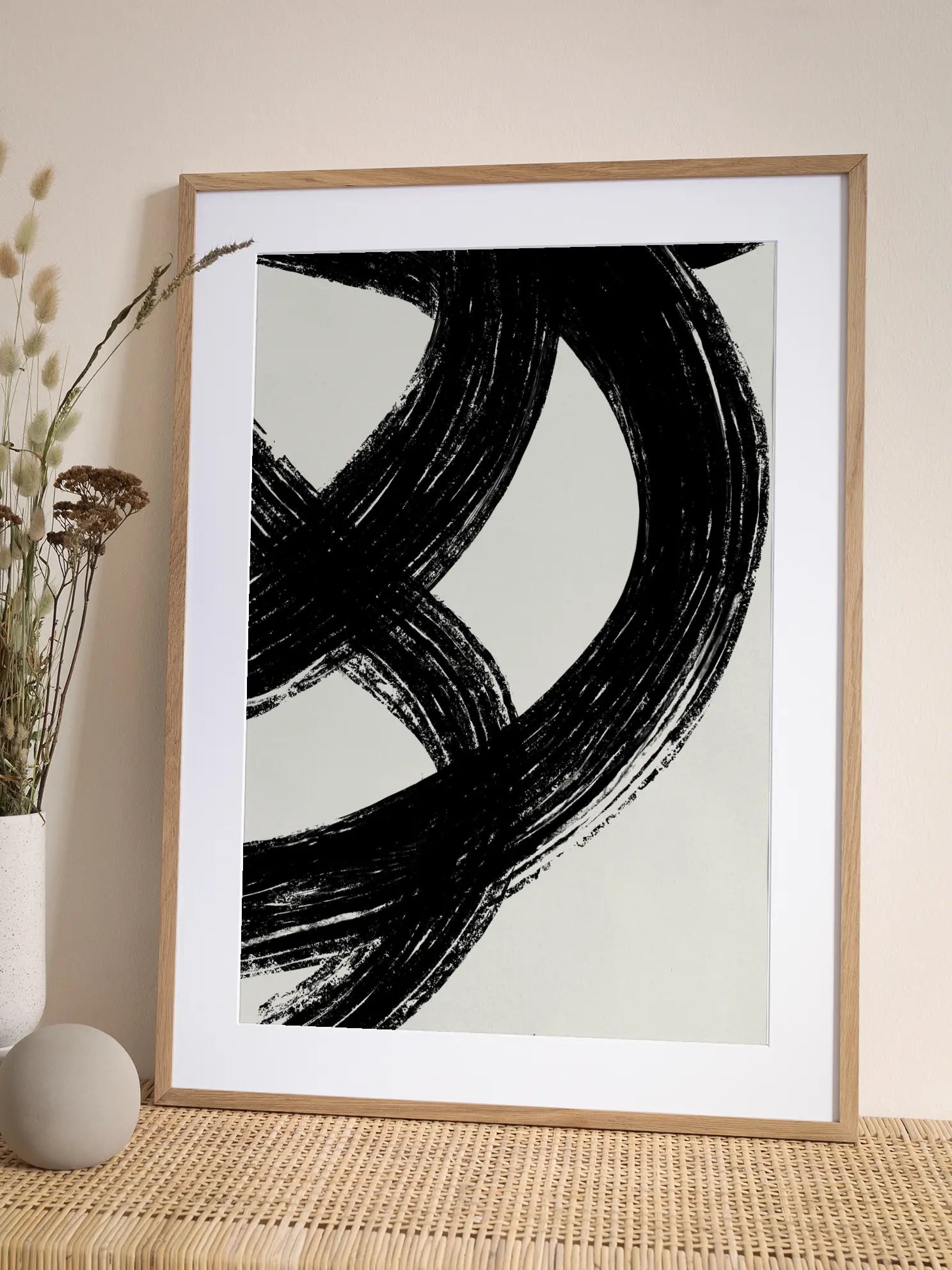 Soft Curve No1 Poster