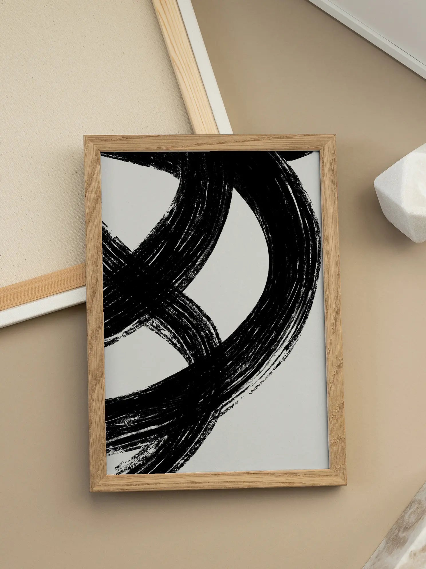Soft Curve No1 Poster