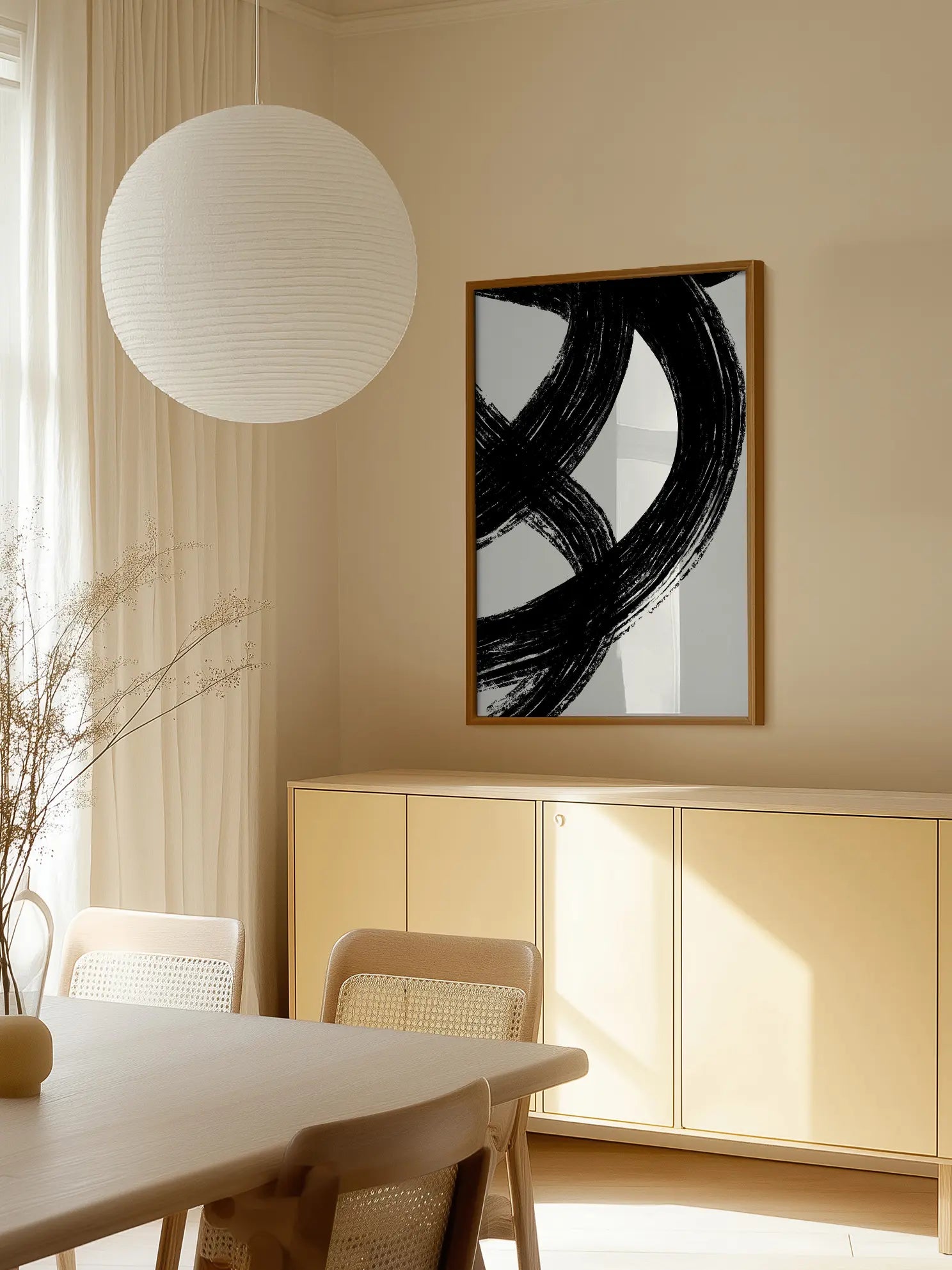 Soft Curve No1 Poster