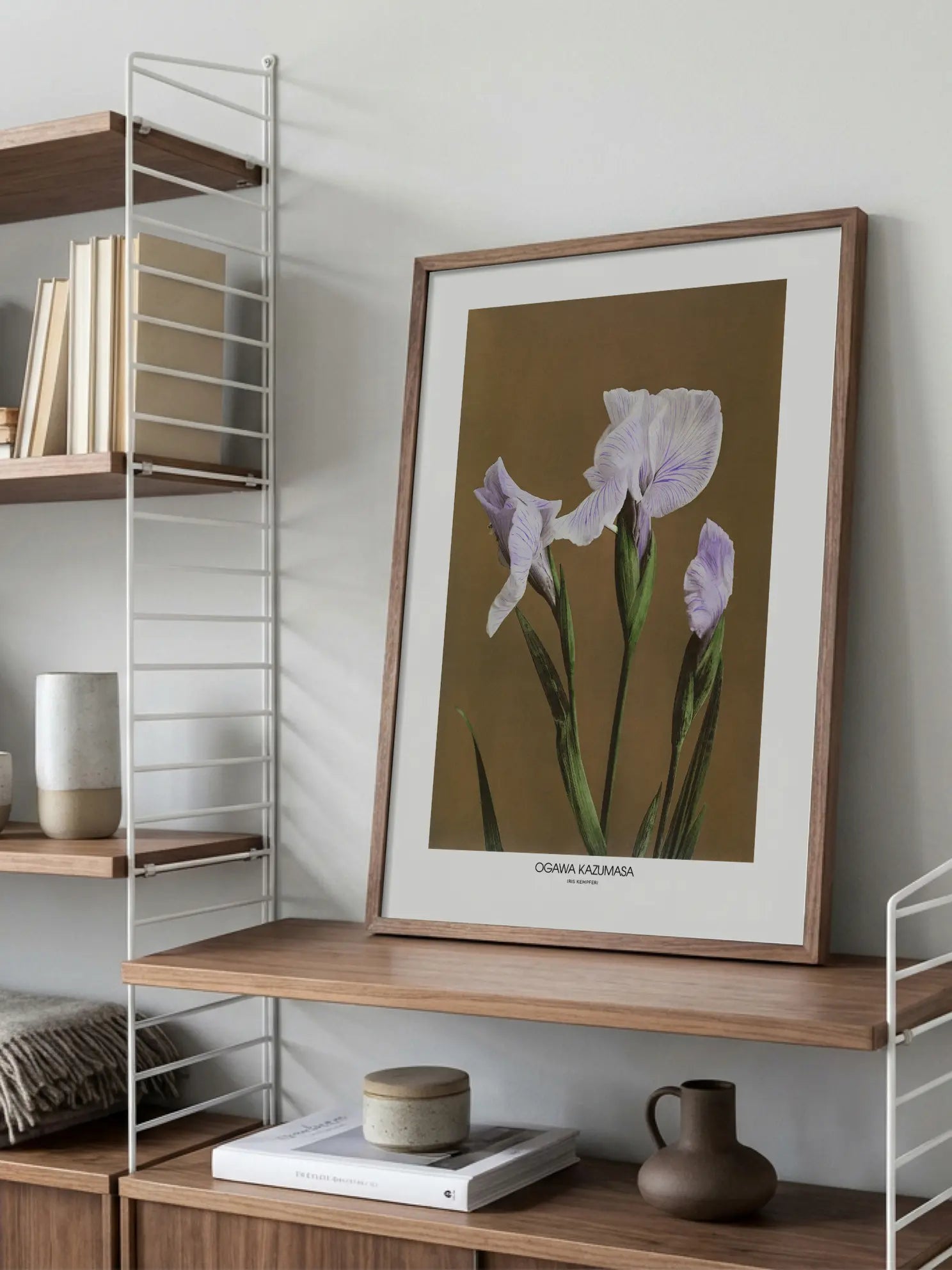 Iris Ensata by Ogawa Poster