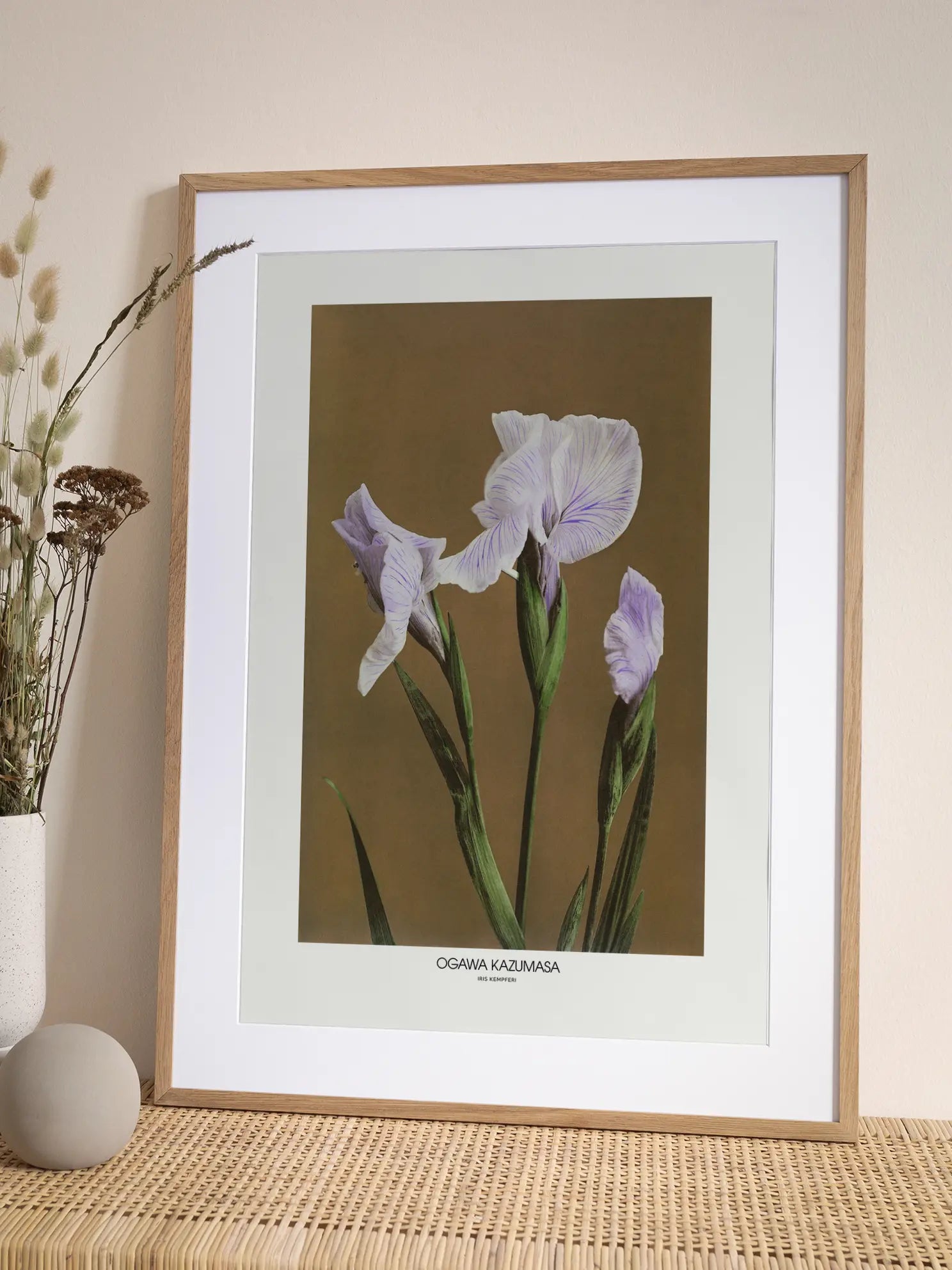 Iris Ensata by Ogawa Poster