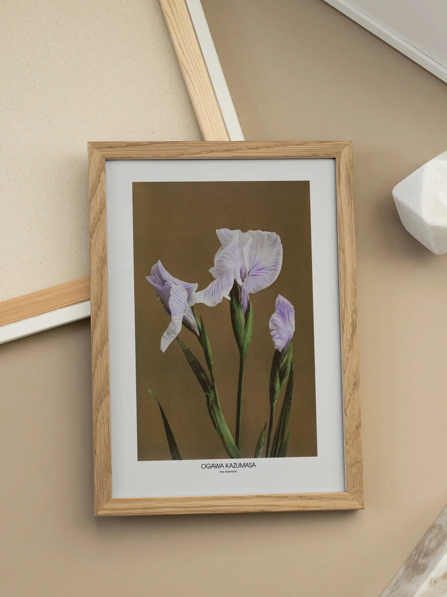 Iris Ensata by Ogawa Poster
