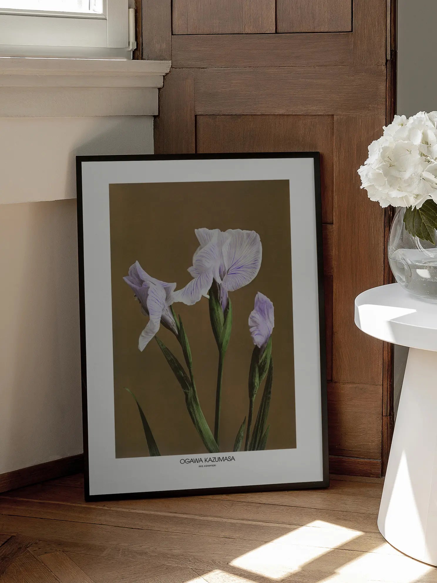 Iris Ensata by Ogawa Poster