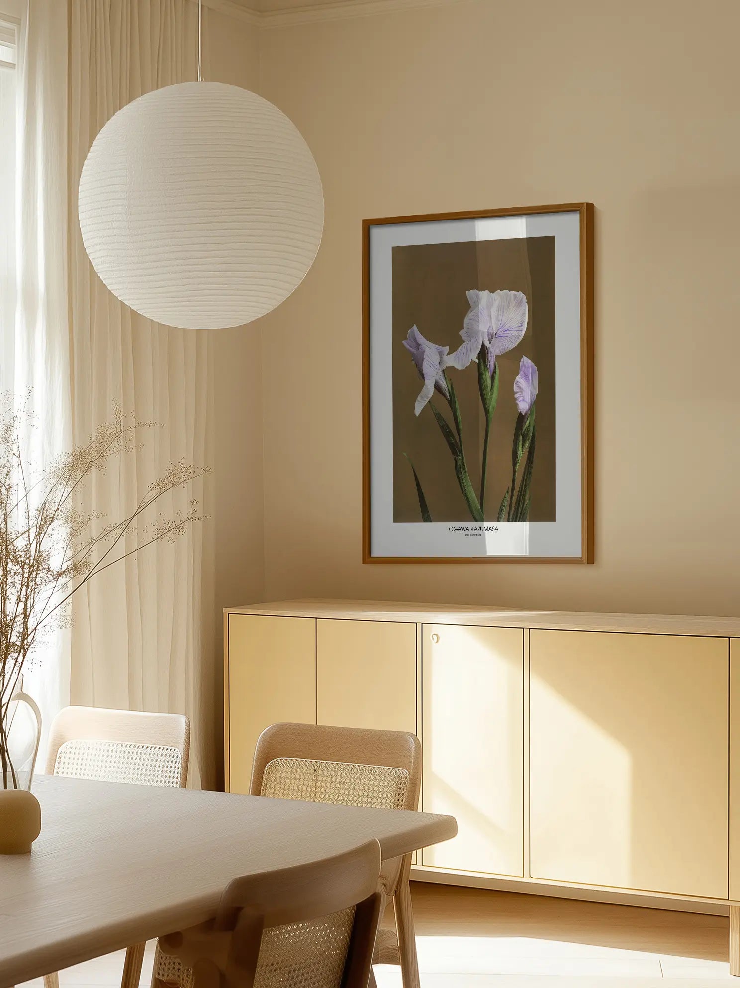 Iris Ensata by Ogawa Poster