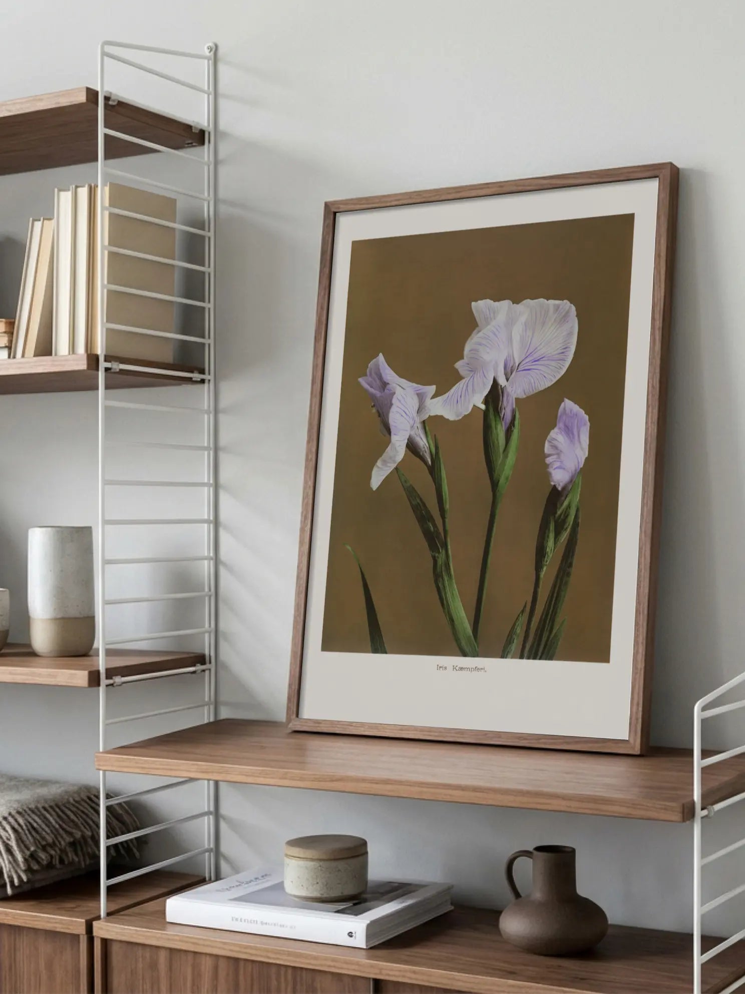 Iris Kaempferi Poster