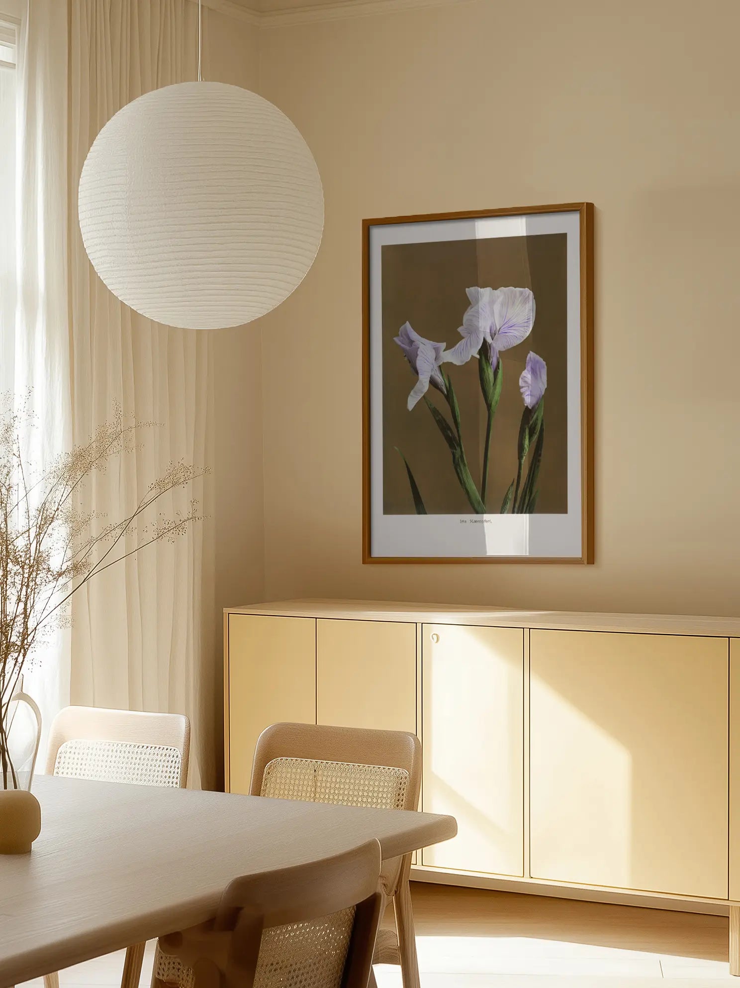 Iris Kaempferi Poster