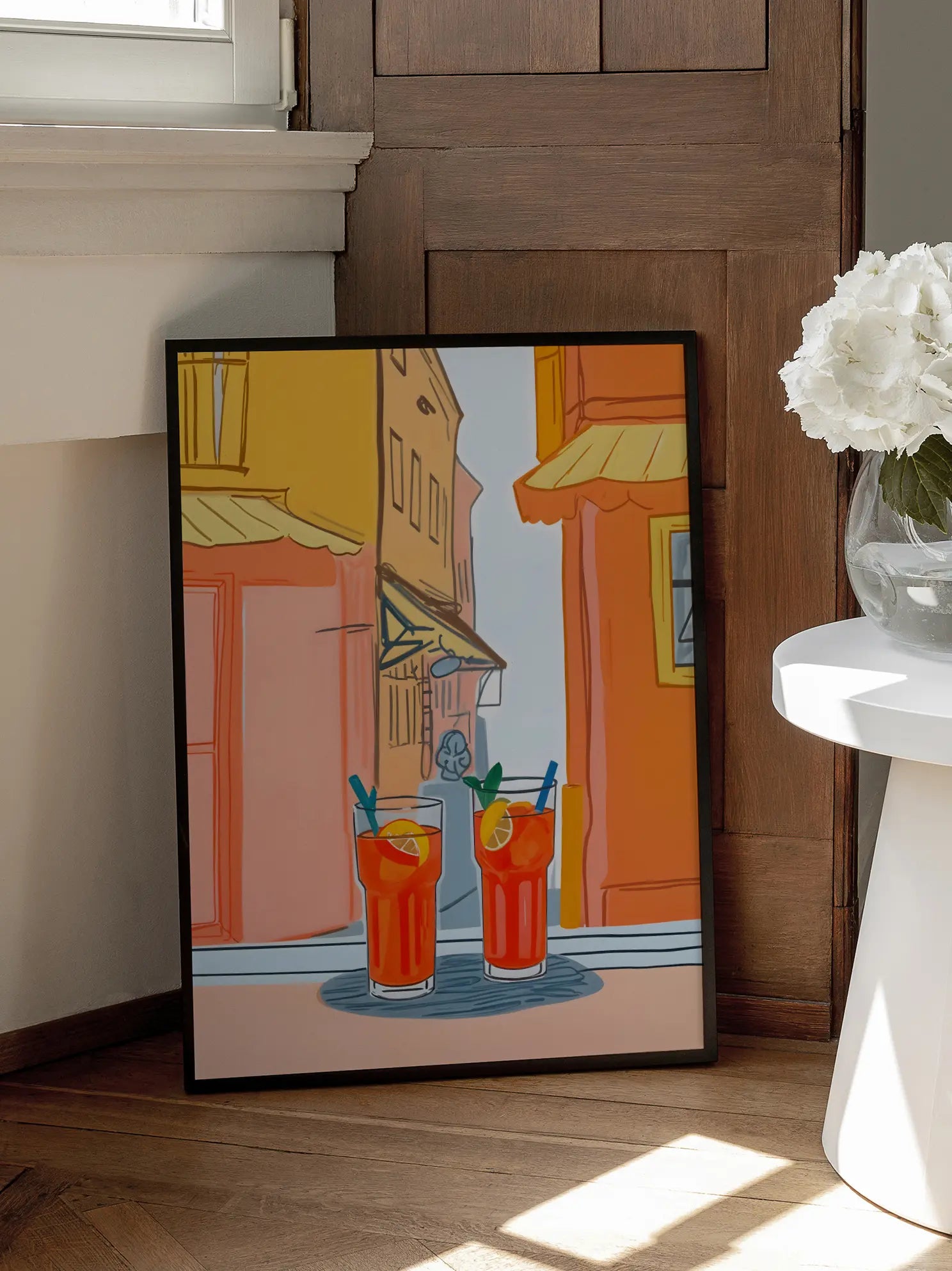 Italian Aperol Spritz Poster
